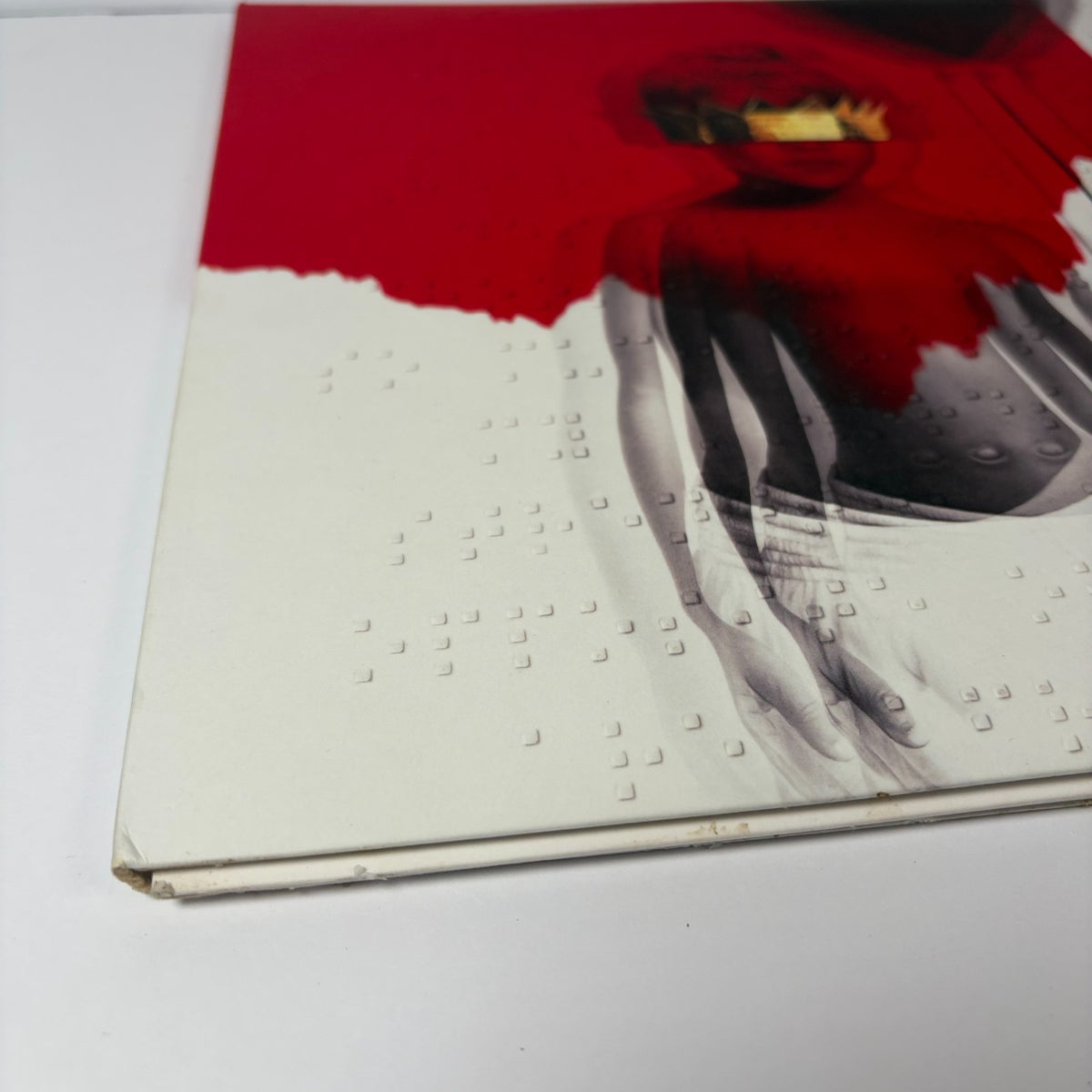 Rhianna Anti Limited Edition Double LP Red Vinyl with Brail Cover