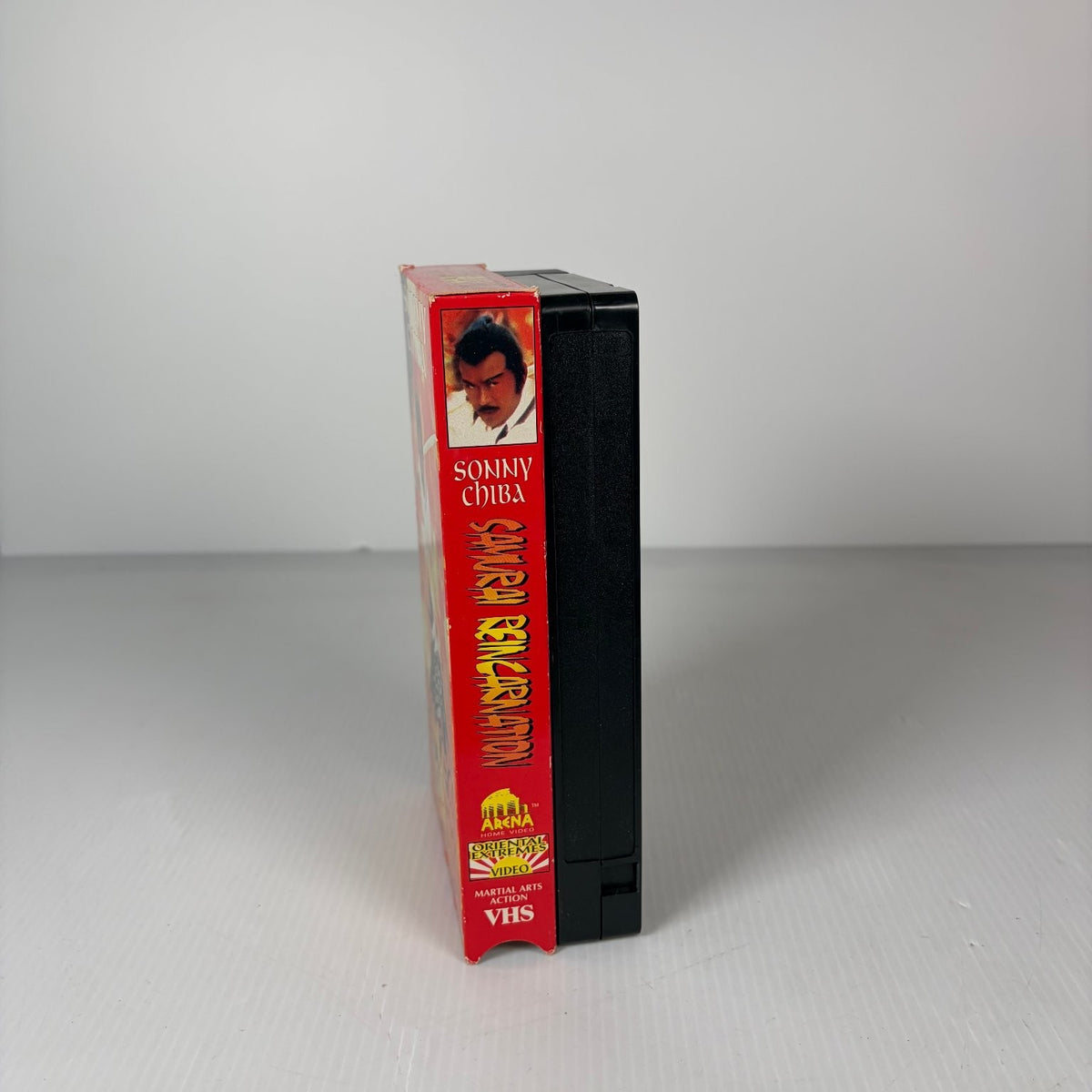Samurai Reincarnation VHS 1997 Sonny Chiba Martial Arts Arena Home Video