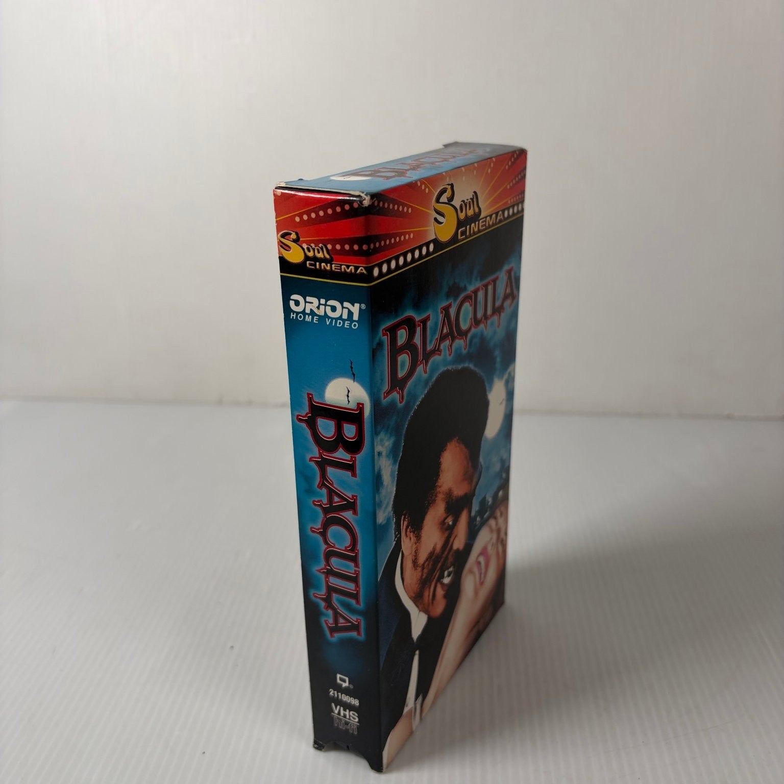 Blacula VHS 1972 Horror Blaxploitation Soul Cinema Orion Home Video