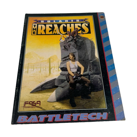 Battletech SOLARIS: THE REACHES 1659 Paperback Rule book FASA Corporation