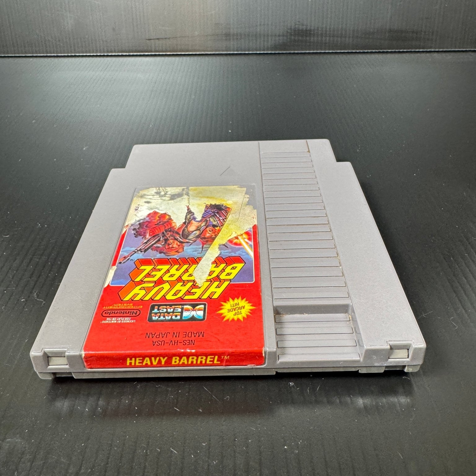 Heavy Barrel NES Game Arcade Shooter Cartridge Only