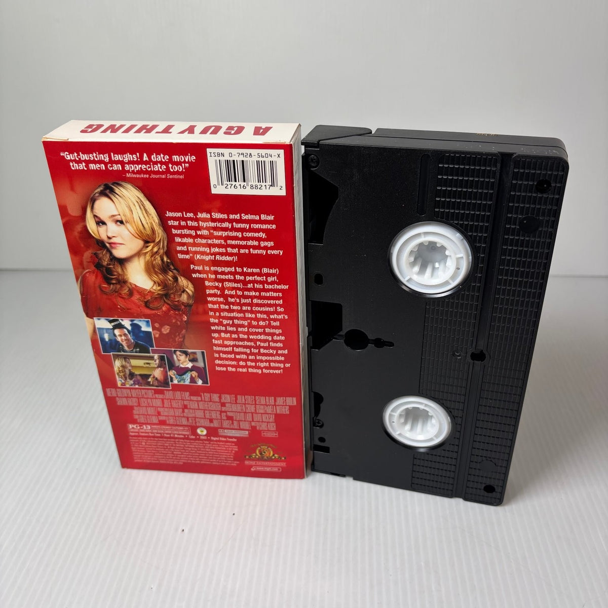A Guy Thing VHS 2003 Romantic Comedy Jason Lee Julia Stiles MGM