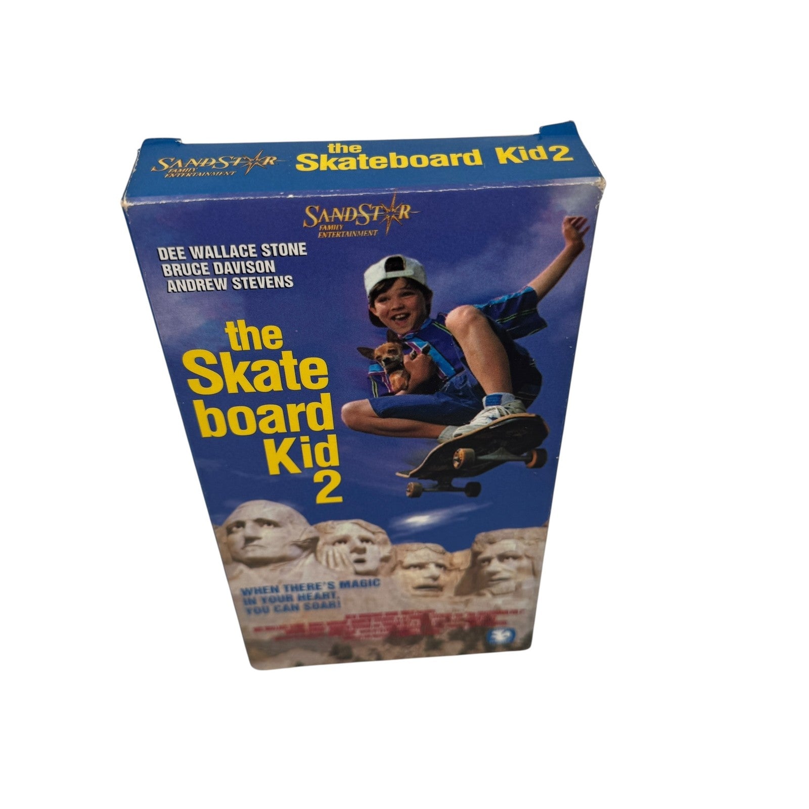 Vintage Skateboard Kid 2 VHS 90s Family Movie Rare Dee Wallace Sandstar