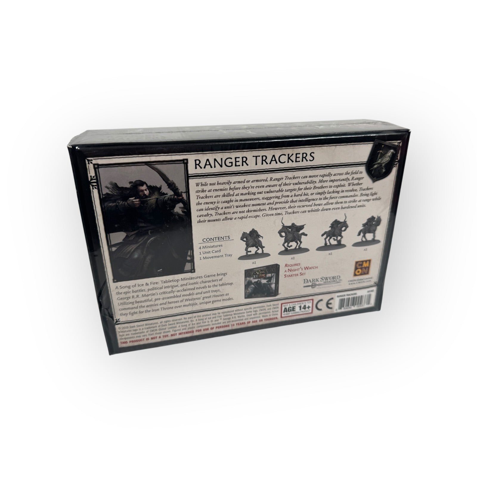 A Song of Ice & Fire Tabletop Miniatures Game: Night's Watch Ranger Trackers Box
