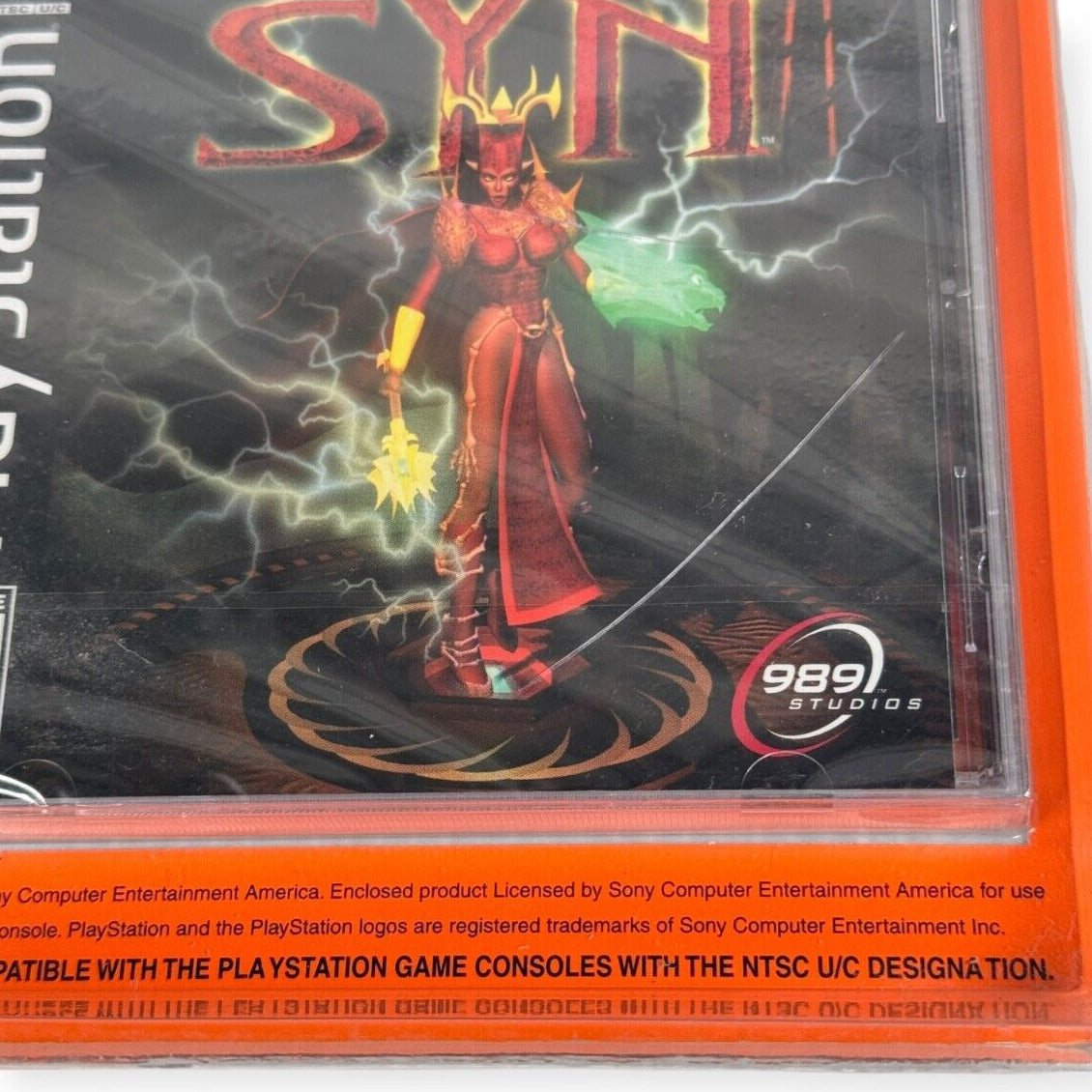 Cardinal Syn Sony PlayStation 1 1998 PS1 Fighting Sealed in KB Toys Blister Pack