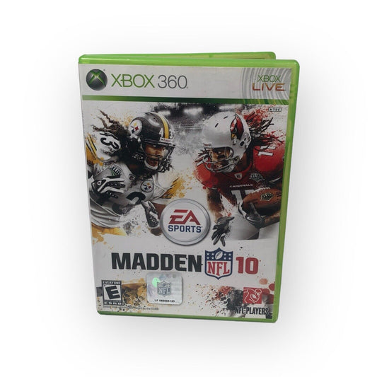 MADDEN NFL 10 Xbox 360 Complete CIB