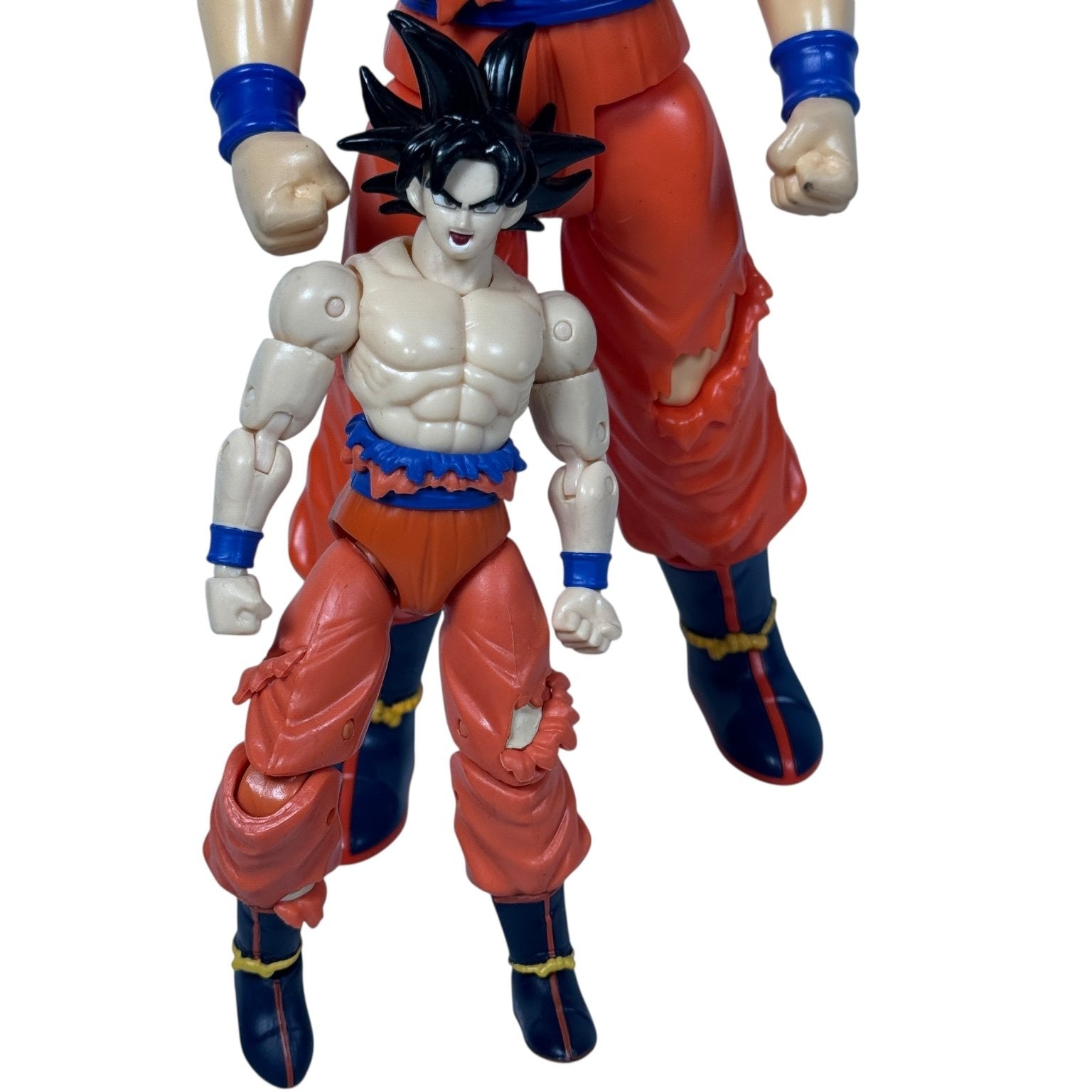 Vintage Mixed Lot of 5 Dragon Ball Z Goku & Vegeta Action Figure Lot Bandai