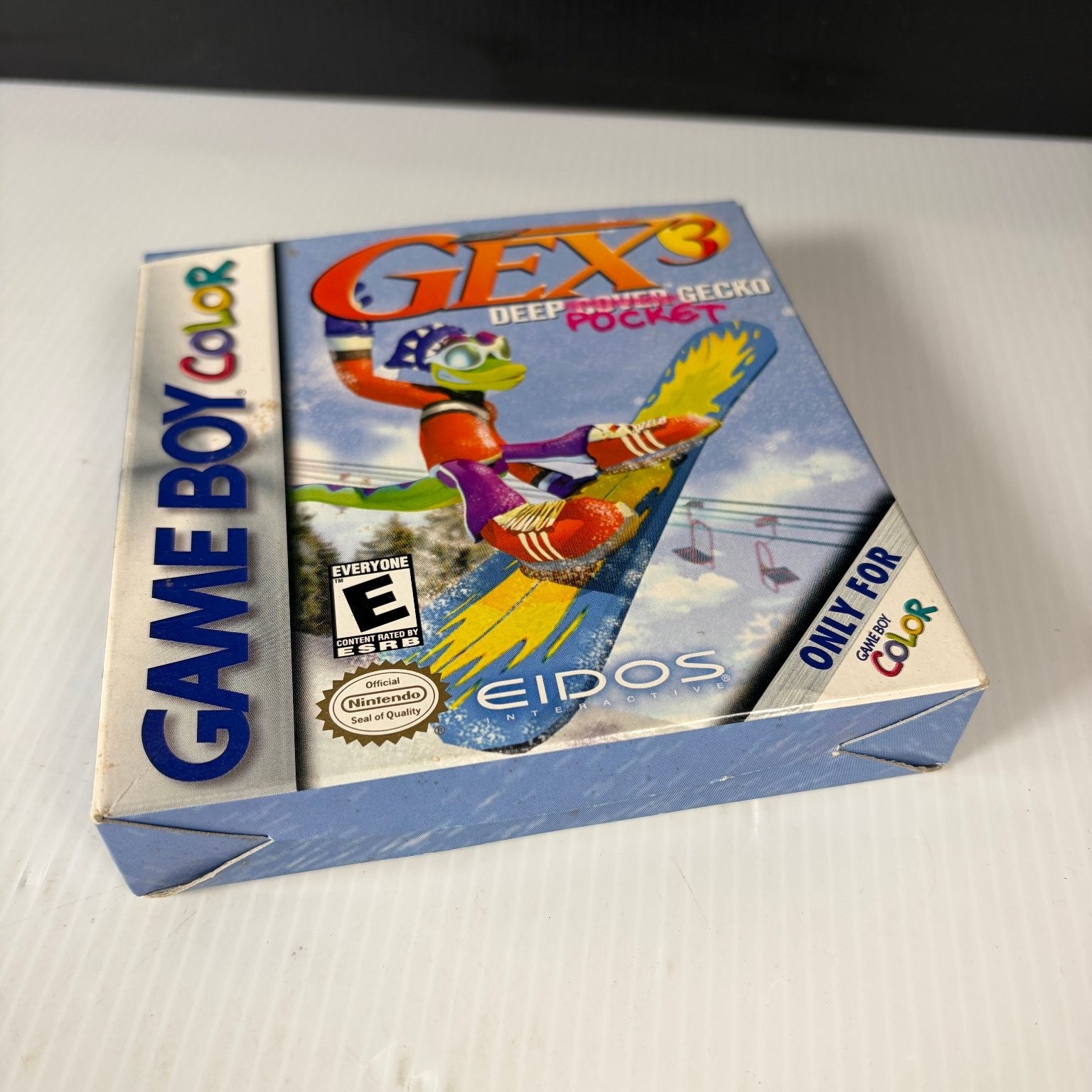 Gex 3 Deep Pocket Game Boy Color Original Box, Manual, Insert Reg Card Eidos