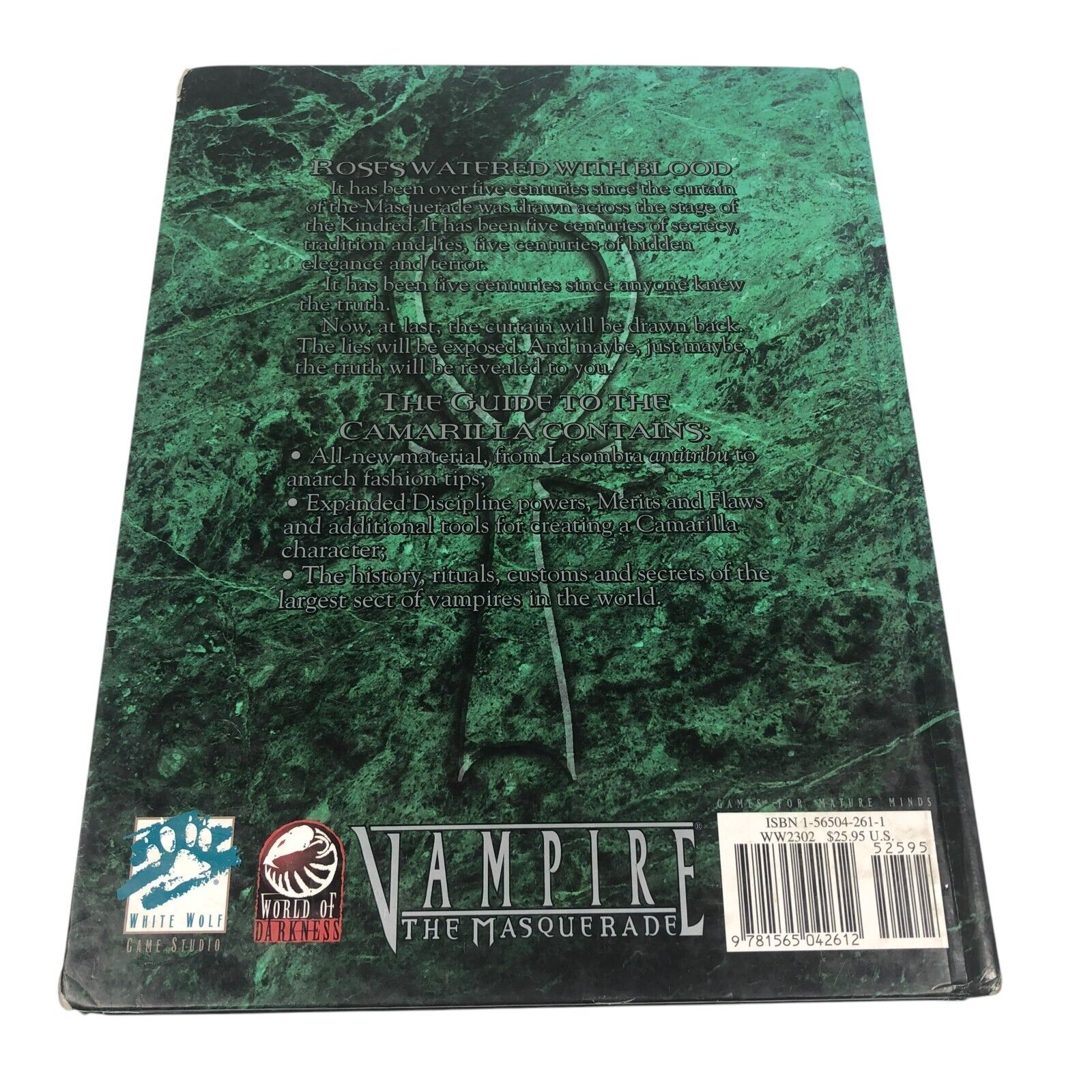 Guide to the Camarilla (Vampire, the Masquerade) by Whitewolf Hardcover WW2302