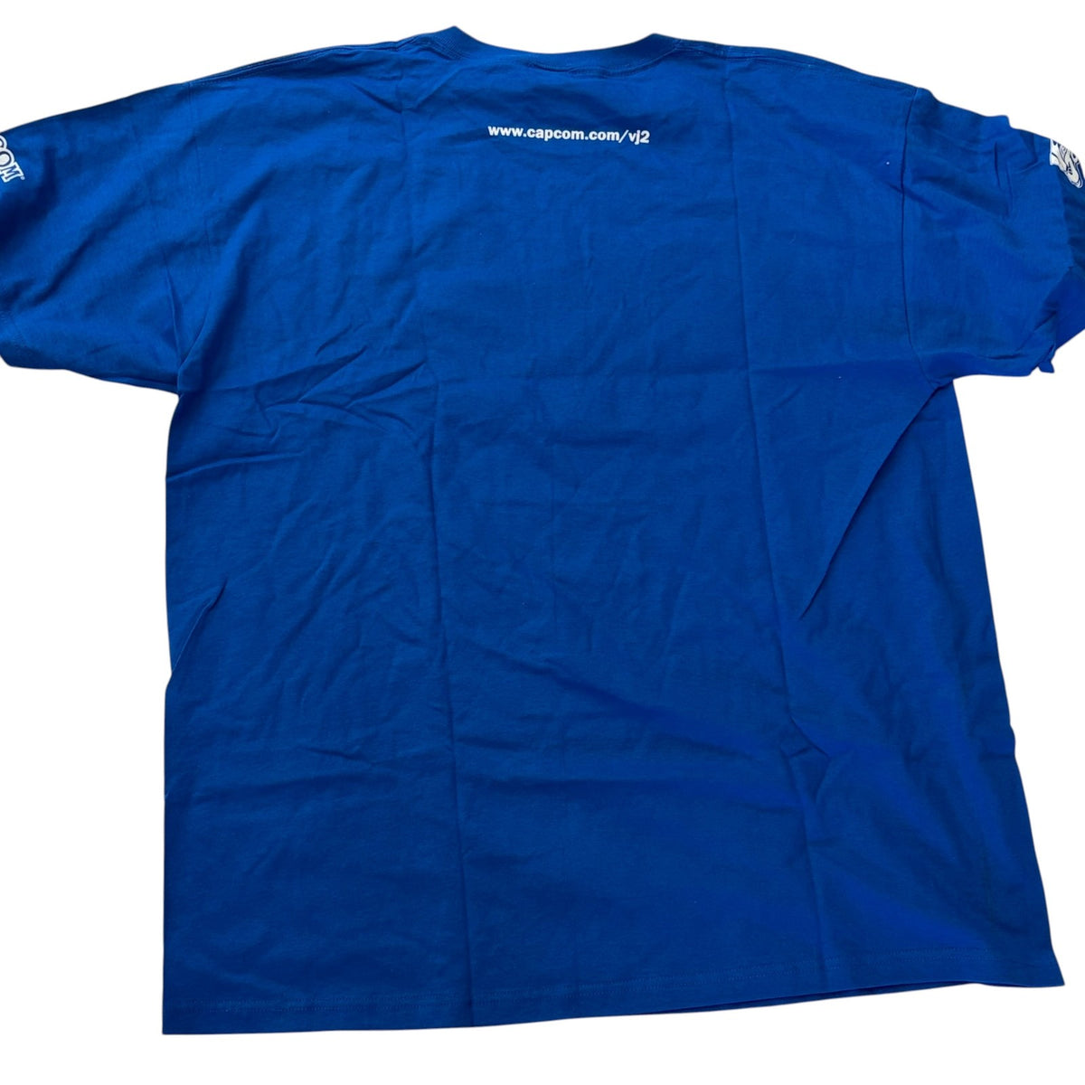 Vintage Capcom Viewtiful Joe 2 HMD Promotional T-Shirt XL Blue Hanes Video Game