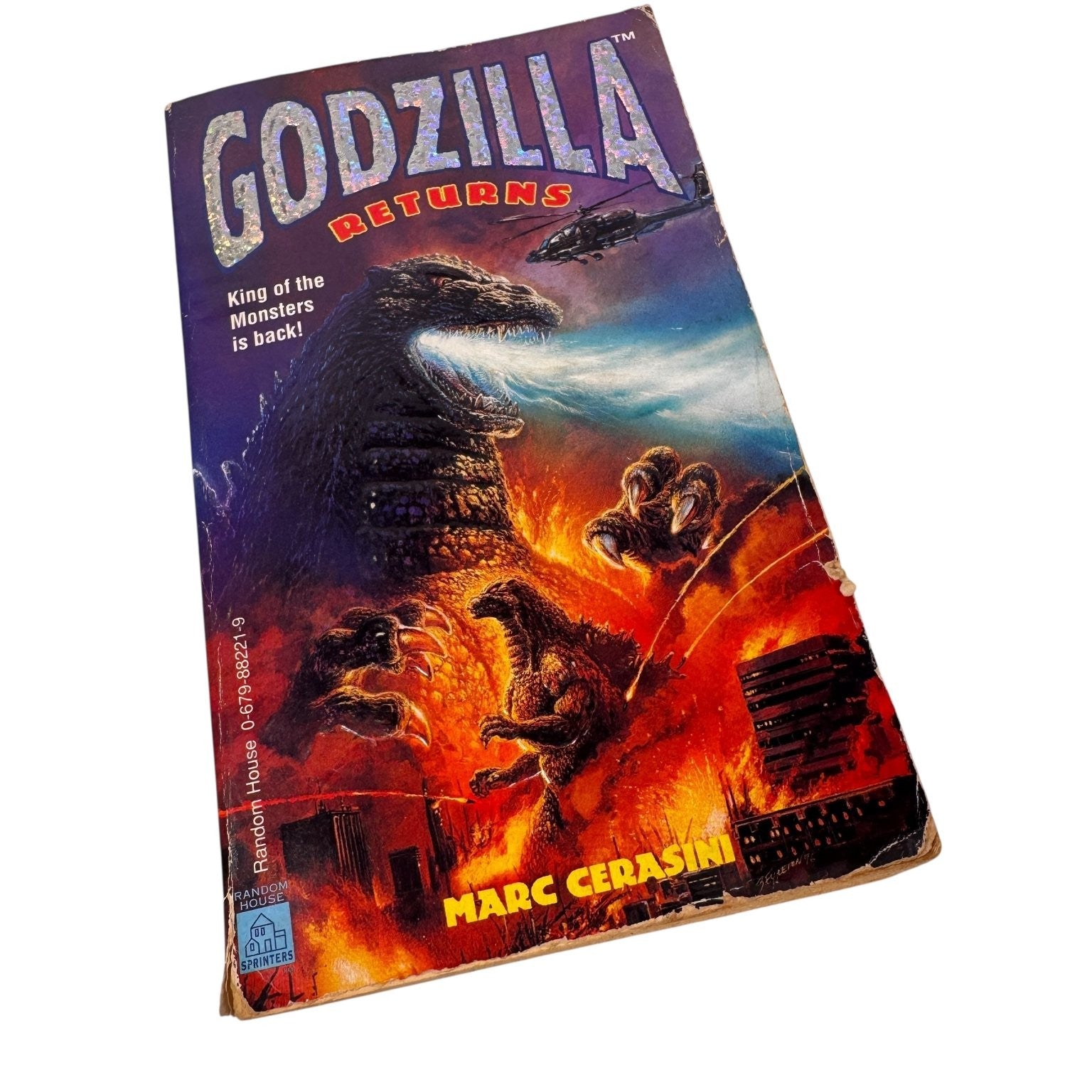 Godzilla Returns & Godzilla Paperback Books 1996 First Sprinter Edition Sci-Fi