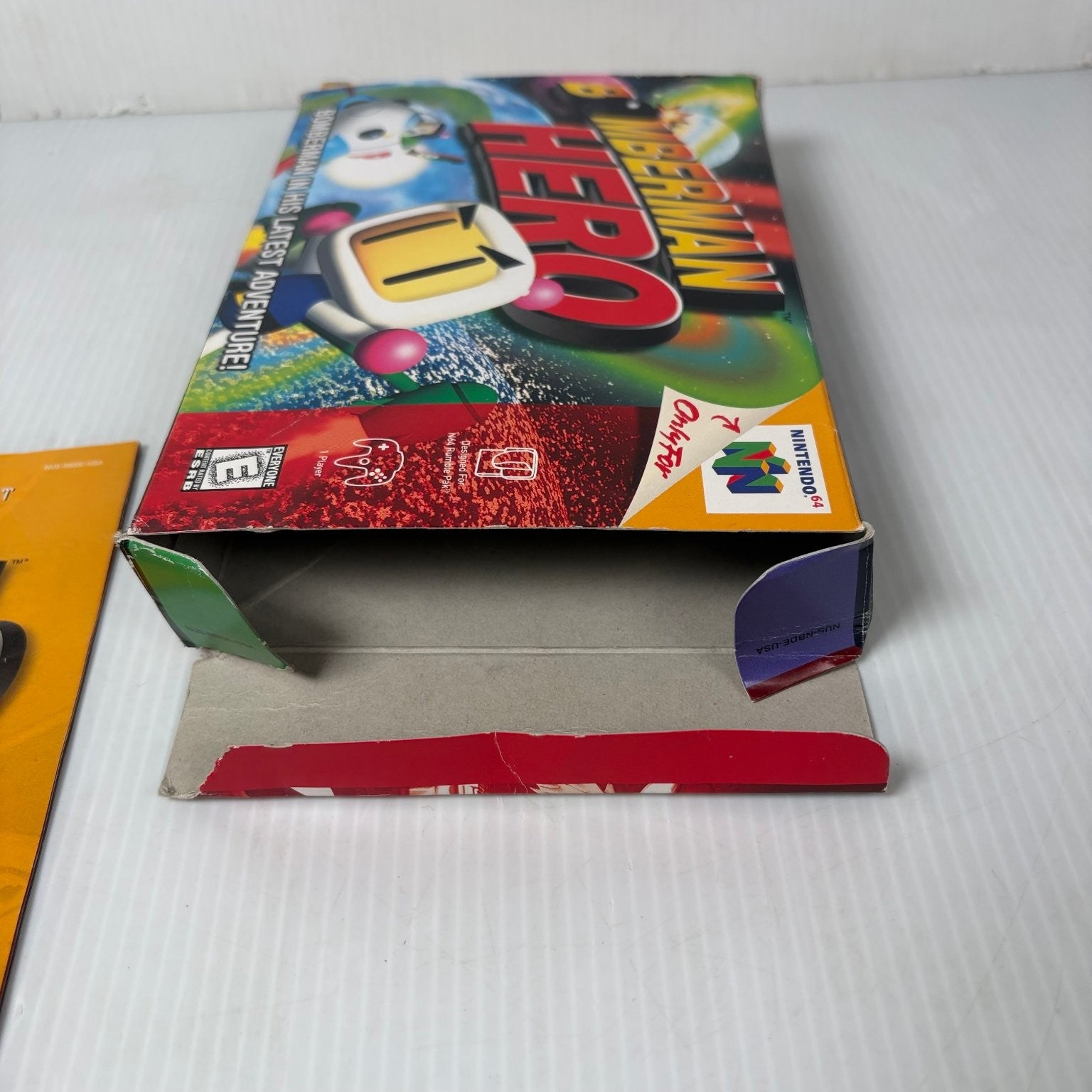 Bomberman Hero Nintendo 64 Video Game Action Adventure Complete in Box CIB