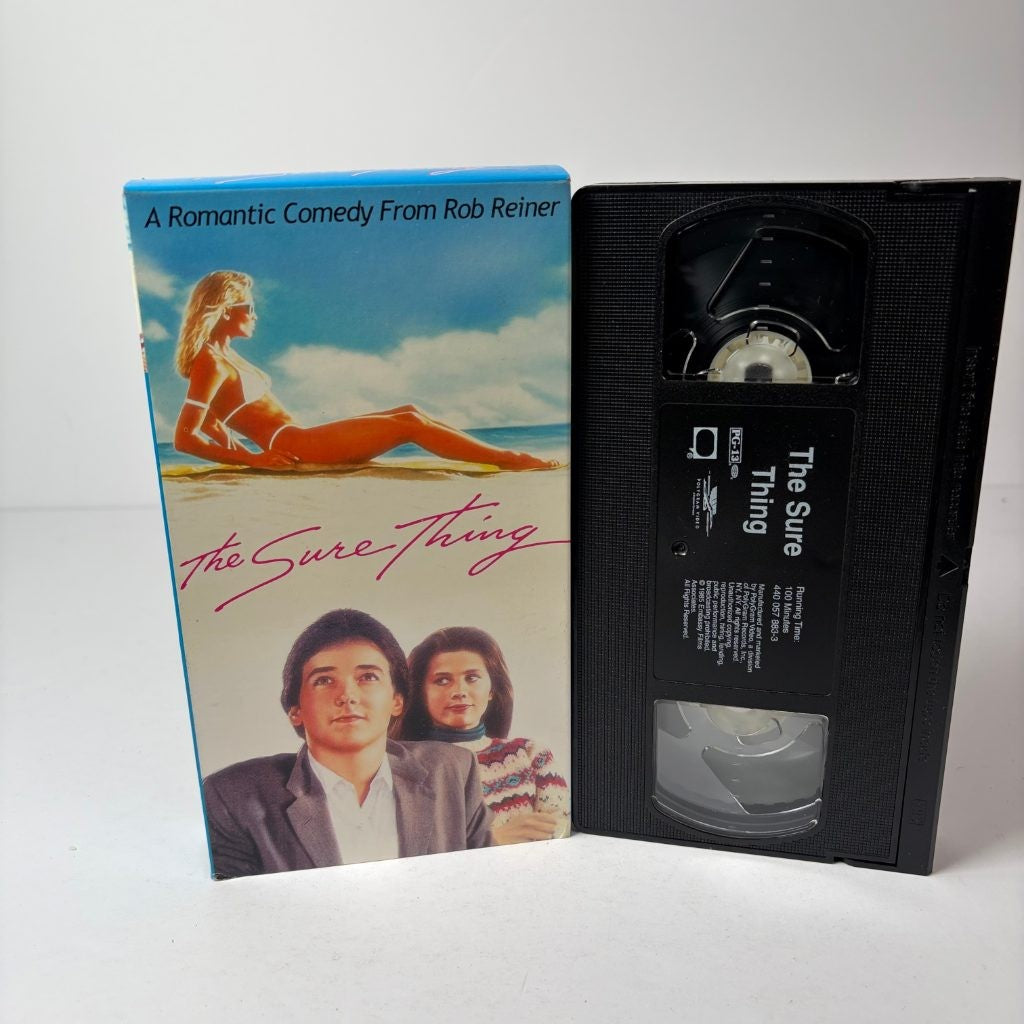 The Sure Thing VHS Rob Reiner John Cusack Romantic Comedy 1985 PolyGram