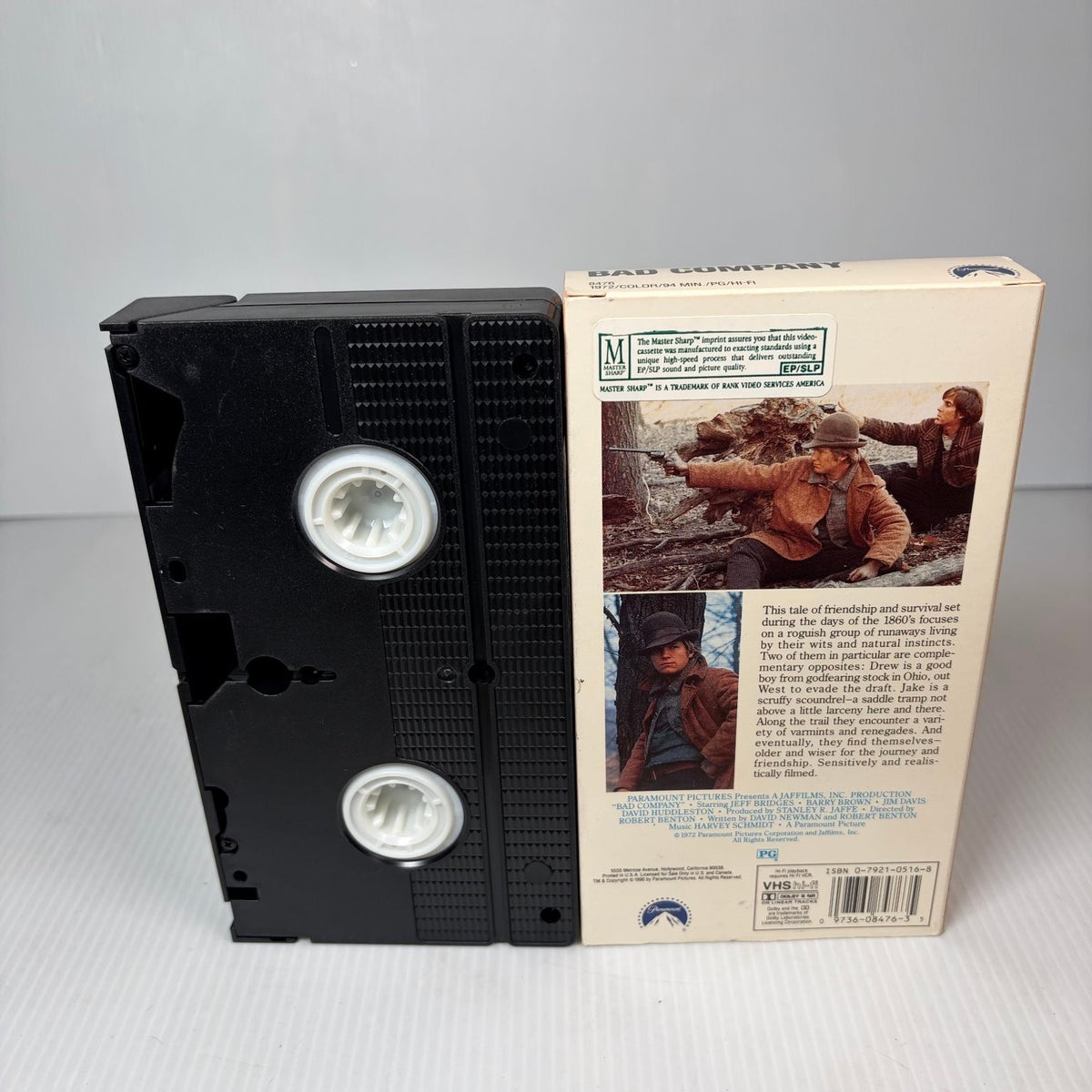 Bad Company VHS 1972 Western Drama Jeff Bridges Paramount Pictures PG