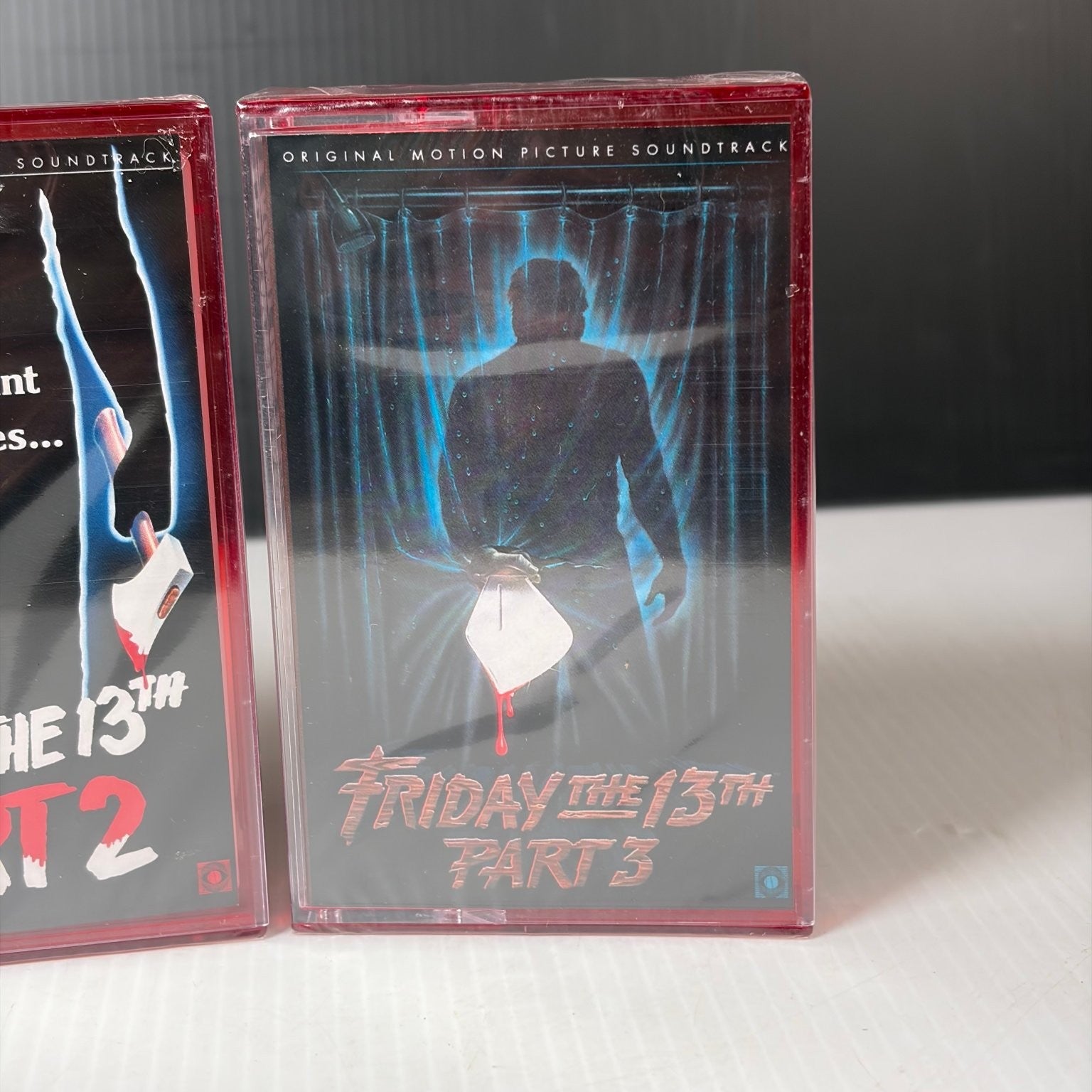 Friday the 13th Parts 1-3 Soundtrack Cassette Set Terror Vision OG Release