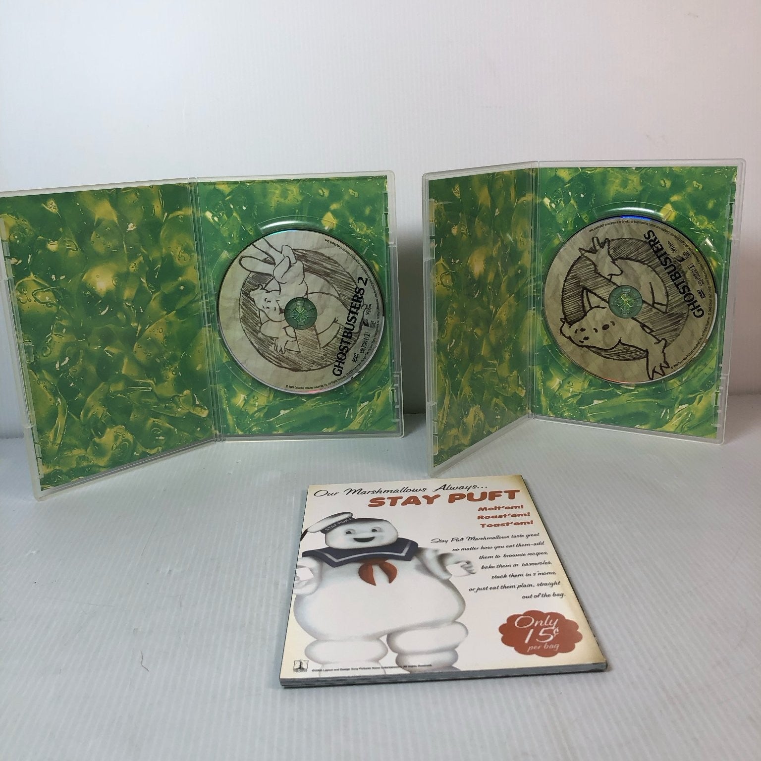 Ghostbusters 1 & 2 DVD (2005) Double Feature Gift Set Bill Murray Aykroyd