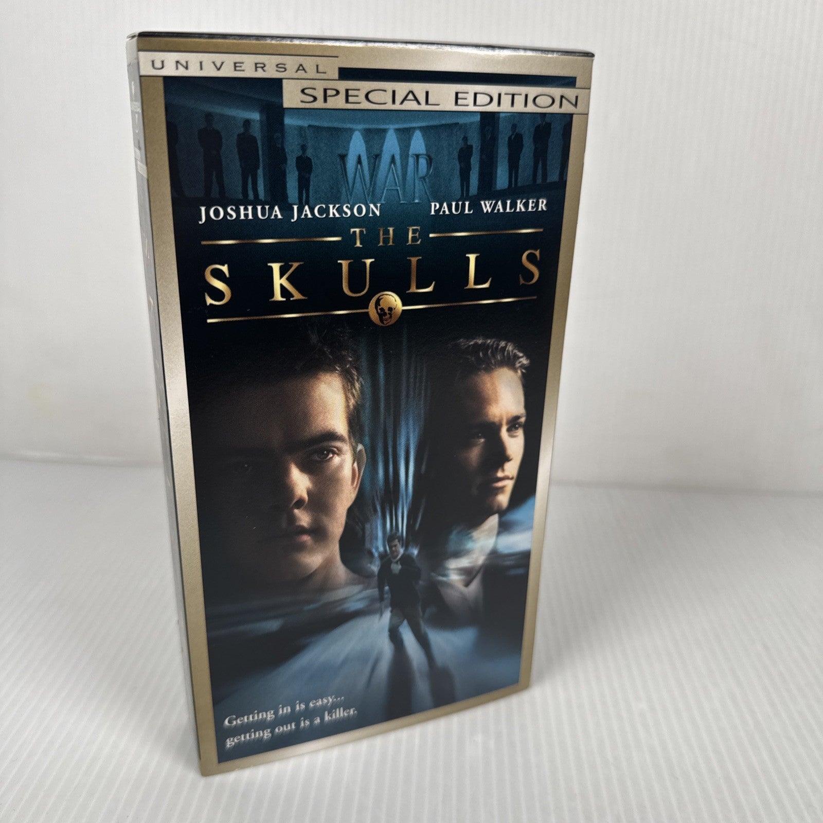 The Skulls (VHS, 2001) Joshua Jackson Paul Walker Psychological Thriller