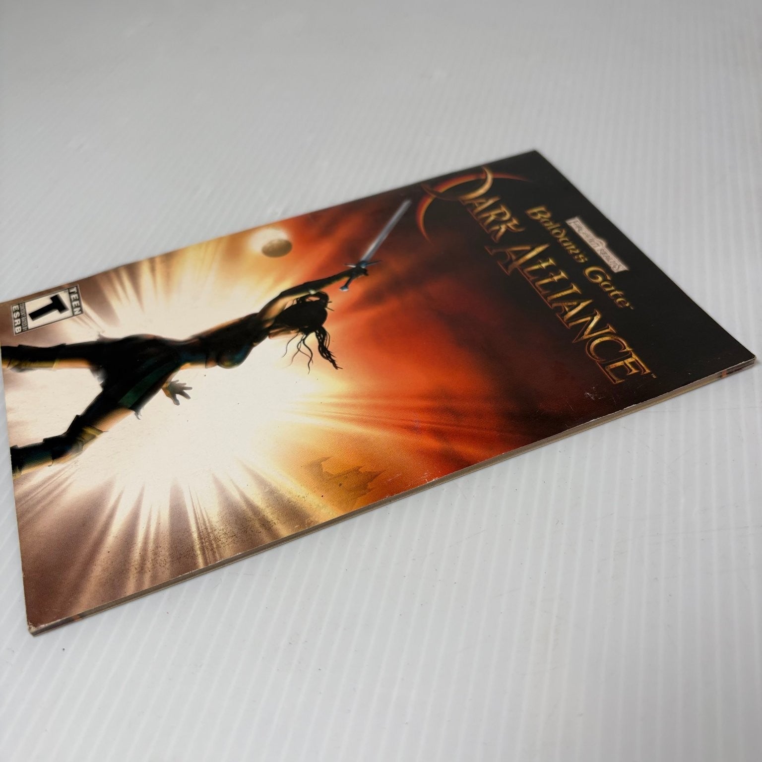 Baldur's Gate Dark Alliance Manual Only PlayStation 2 PS2 Original Replacement