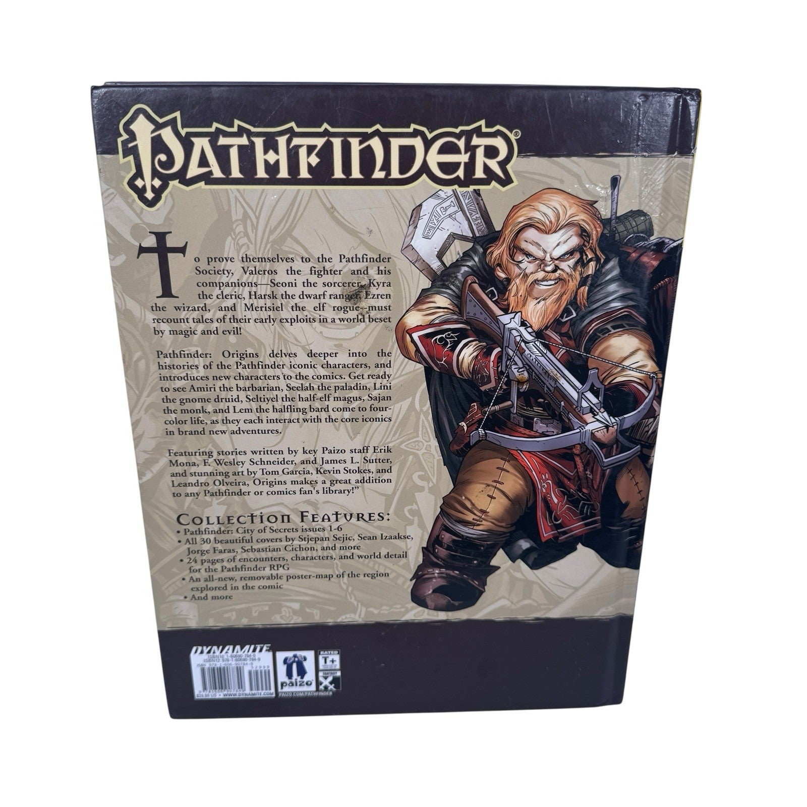 Pathfinder Origins Volume 4 Dynamite Hardcover Graphic Novel Comic Fantasy