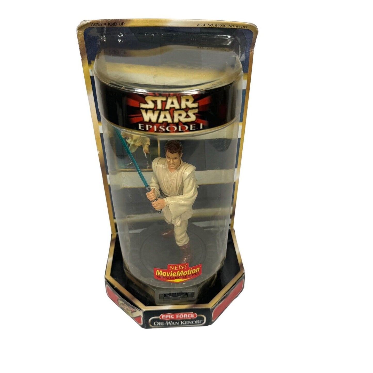 Star Wars Episode 1 Epic Force Obi-Wan Kenobi Vintage 1991 Hasbro Figure