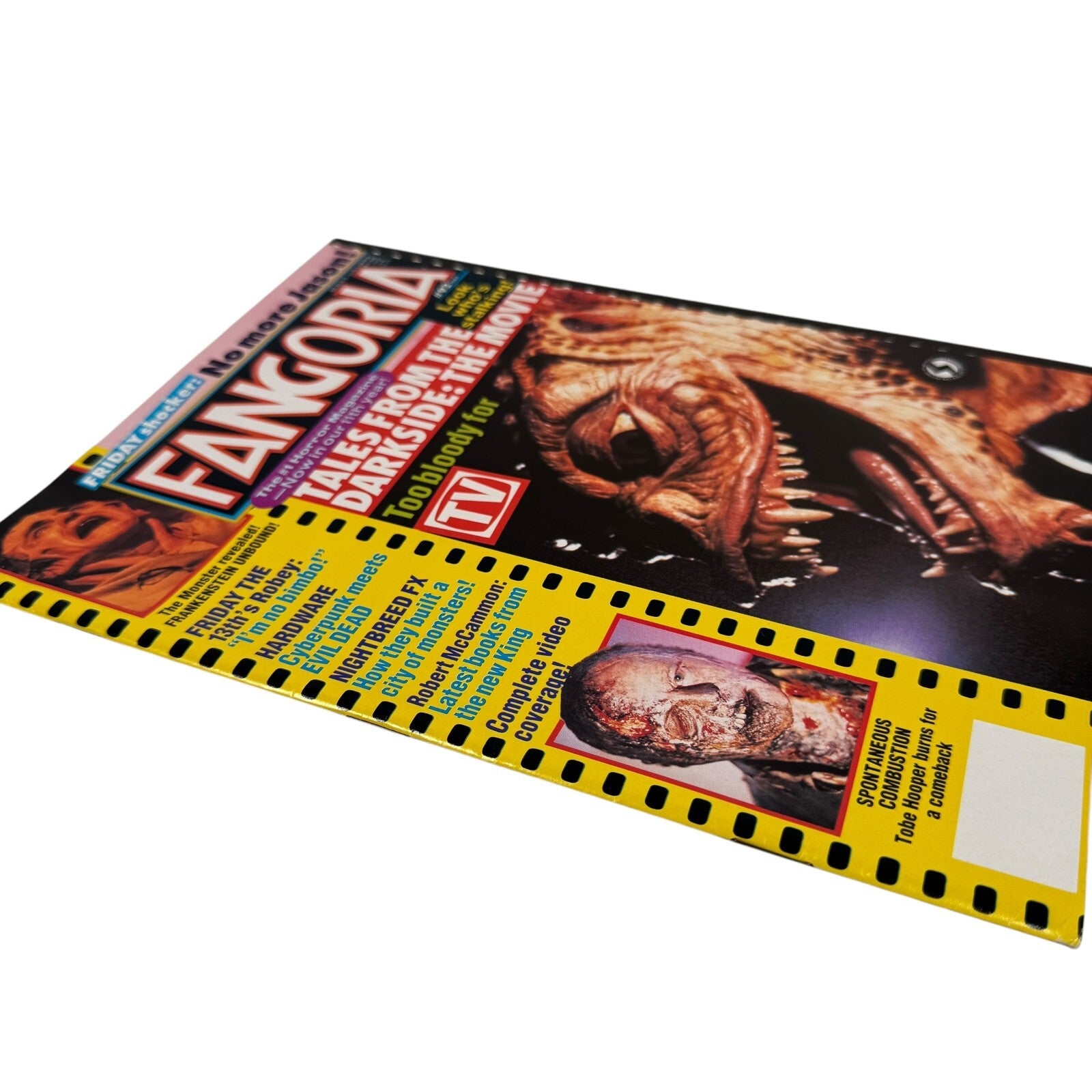 Fangoria #92 May 1990 O'Quinn Studio Horror Magazine Tales from the Darkside