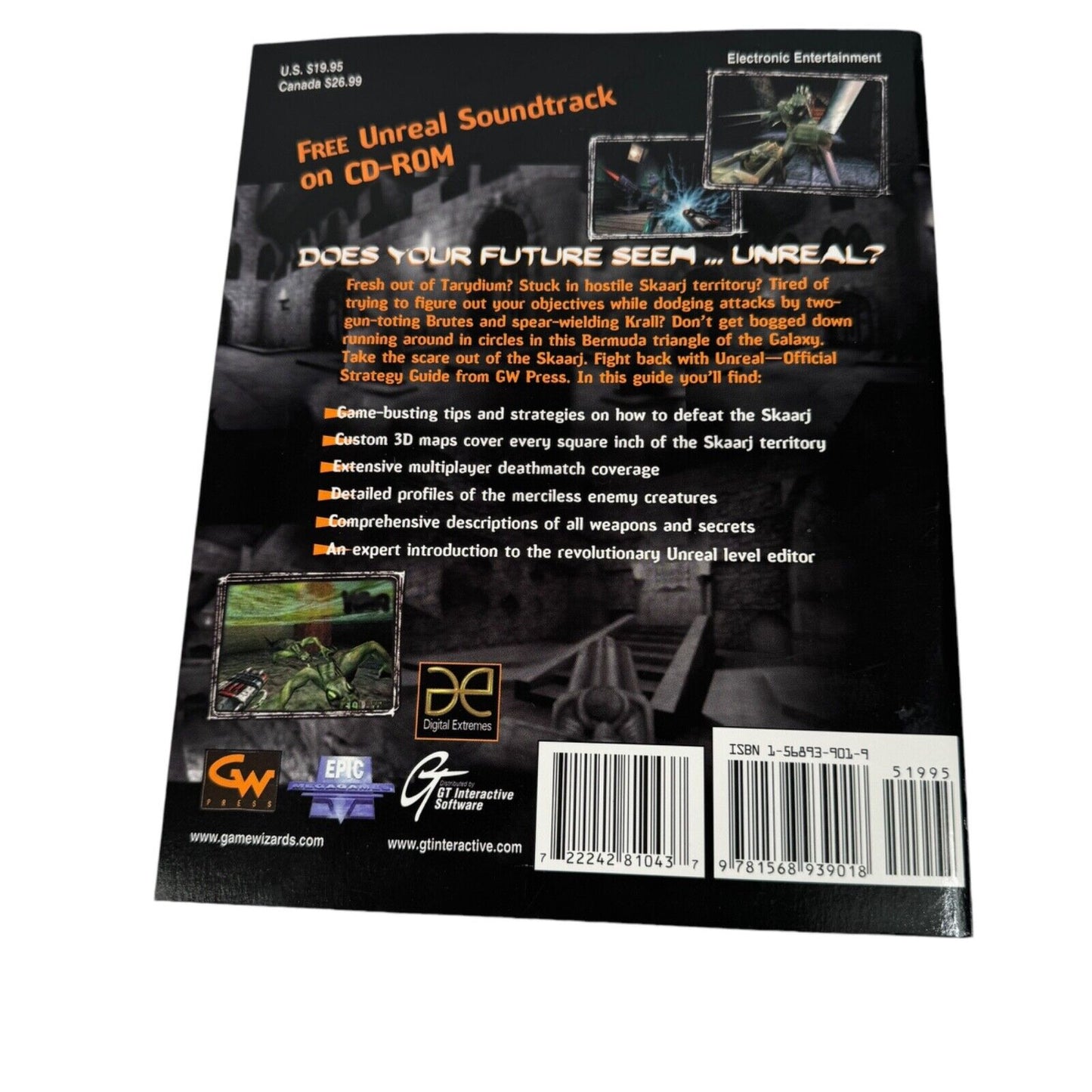 Unlock the Secrets of Unreal : The Official Game Guide with Sealed Bonus Disc