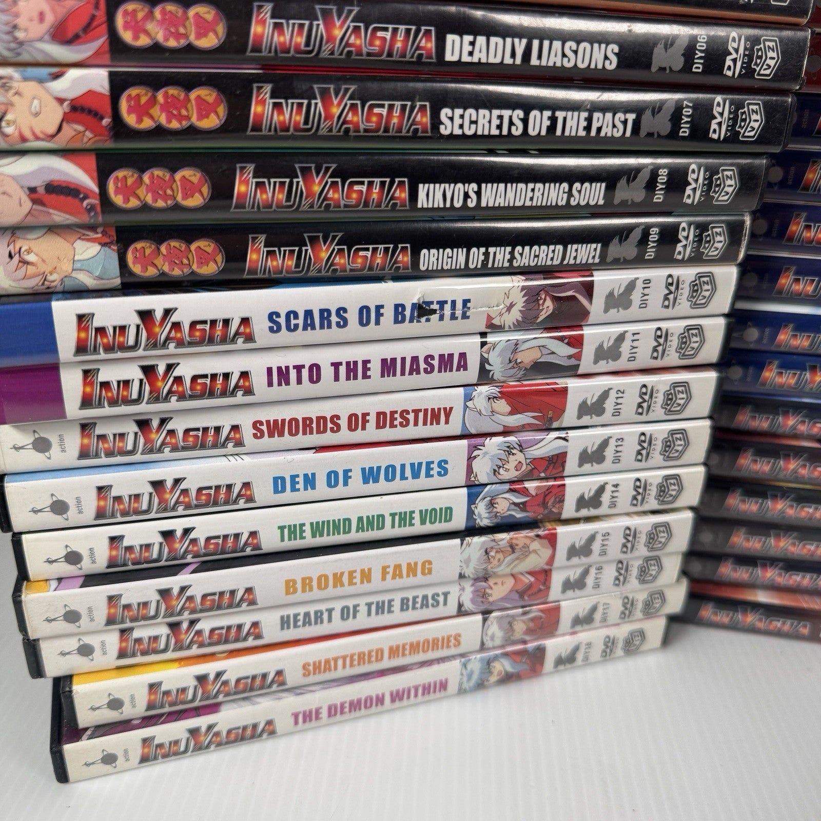 Inuyasha Anime Complete Series DVD Set 55 Volumes Bilingual US Version