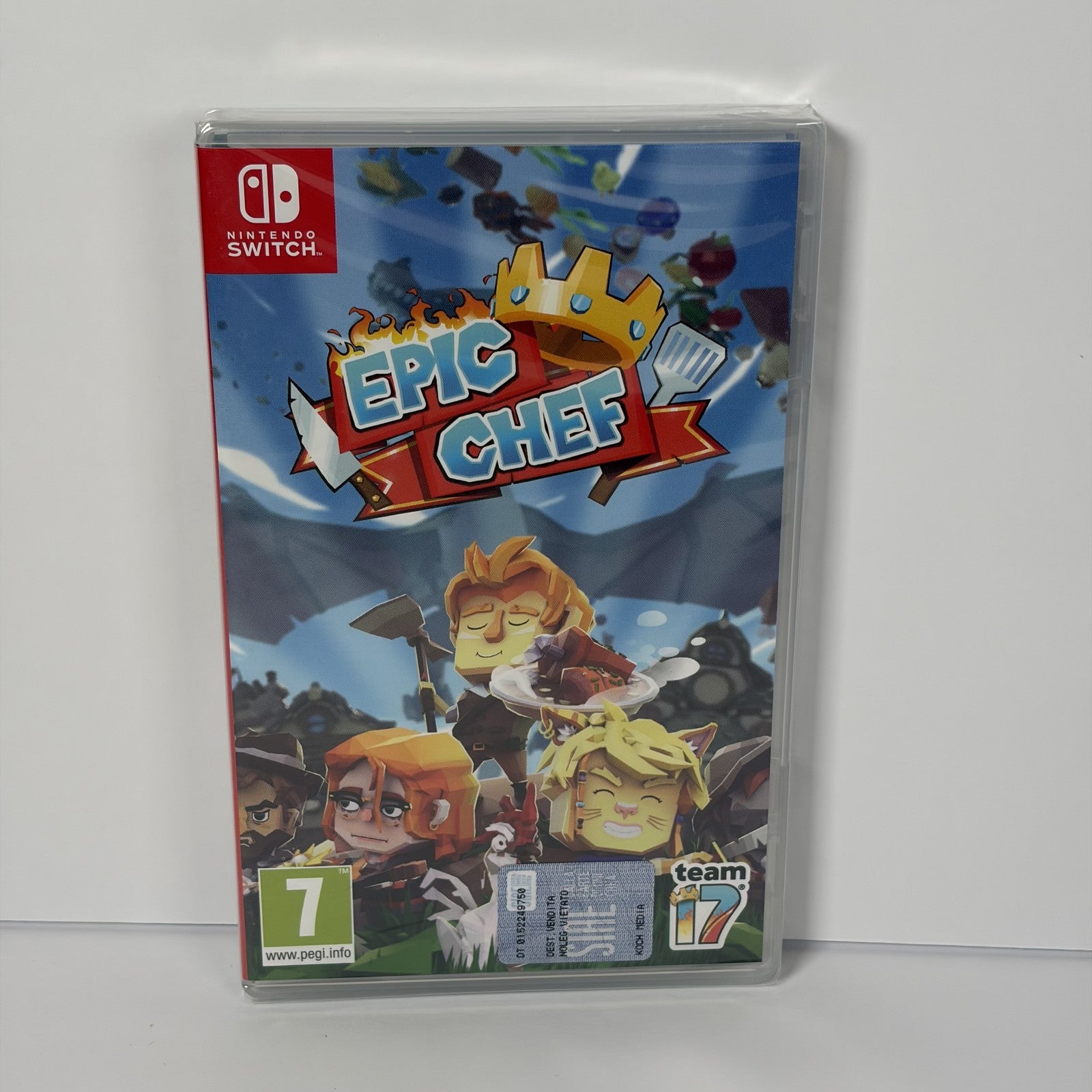Epic Chef Nintendo Switch New & Sealed Italian Version Culinary Adventure PEGI 7