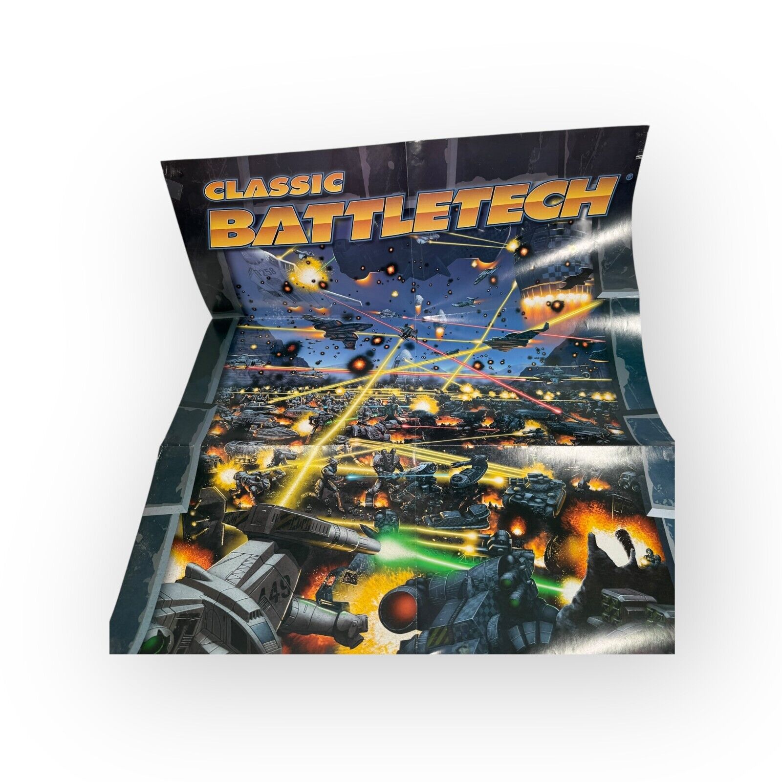 Classic Battletech Poster Roughly 24"x17" Wizkids 2003