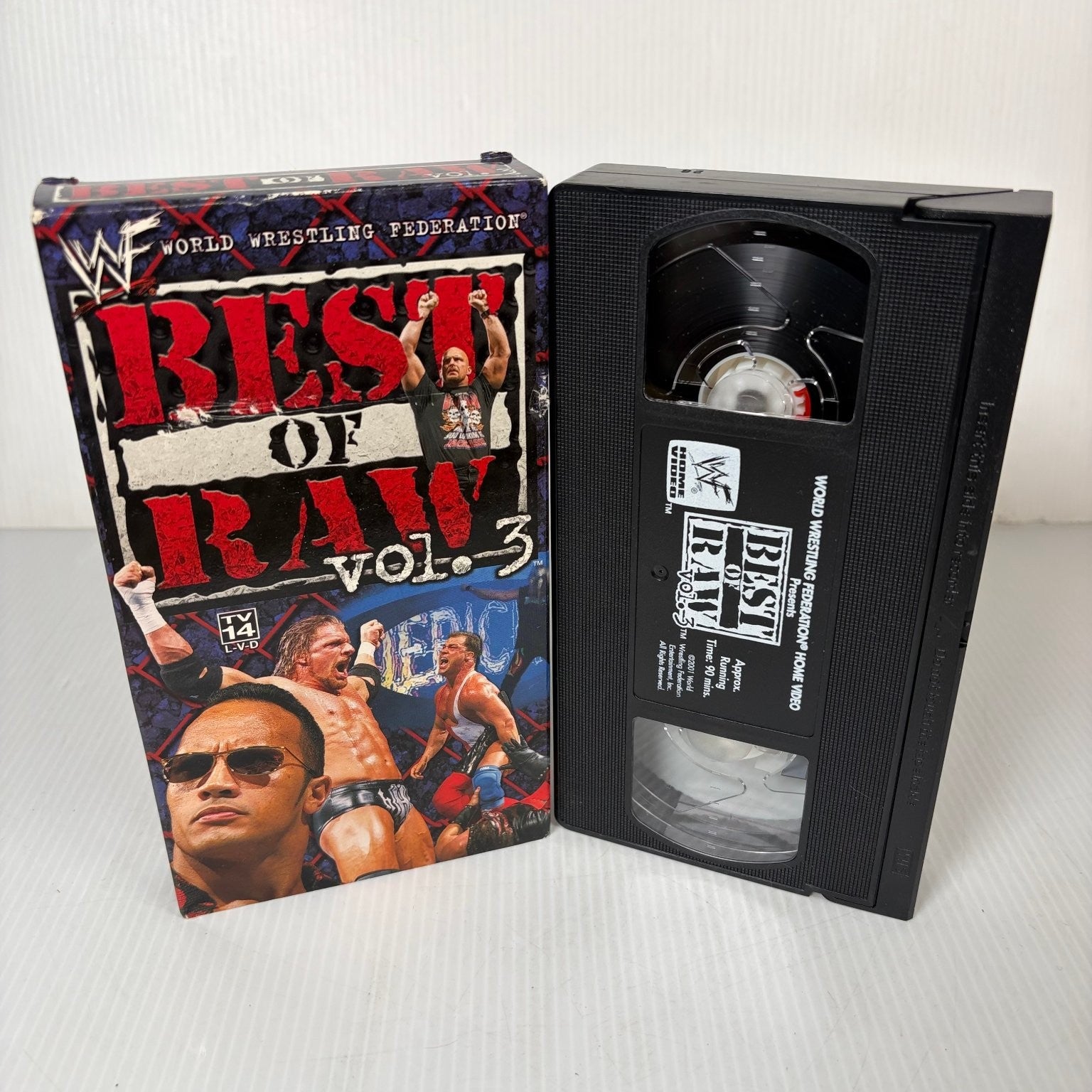 WWF BEST OF RAW Vol 3 VHS 2001 Wrestling Sports Entertainment NTSC