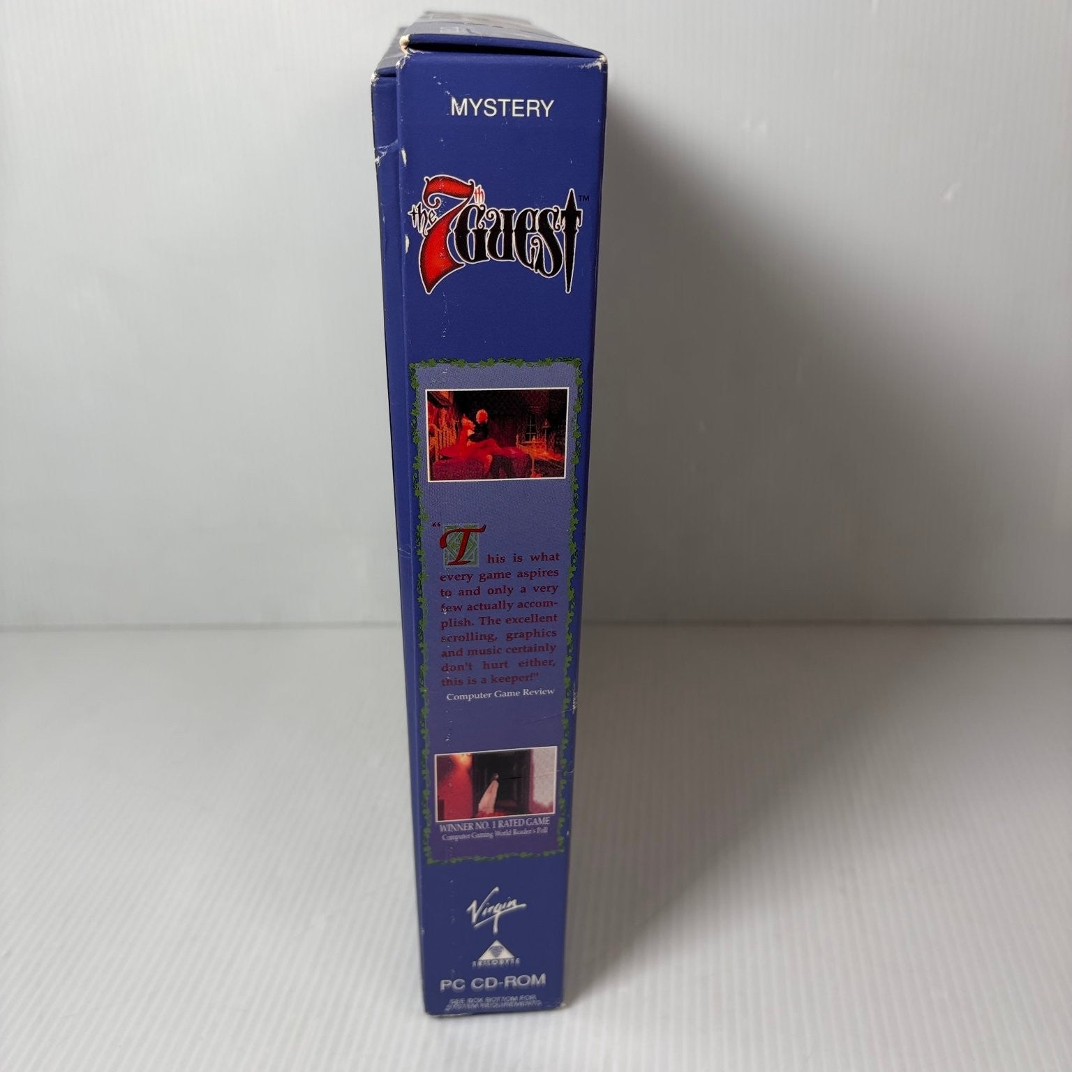 The 7th Guest PC CD-ROM Video Game Big Box Complete FMV Puzzle Mystery