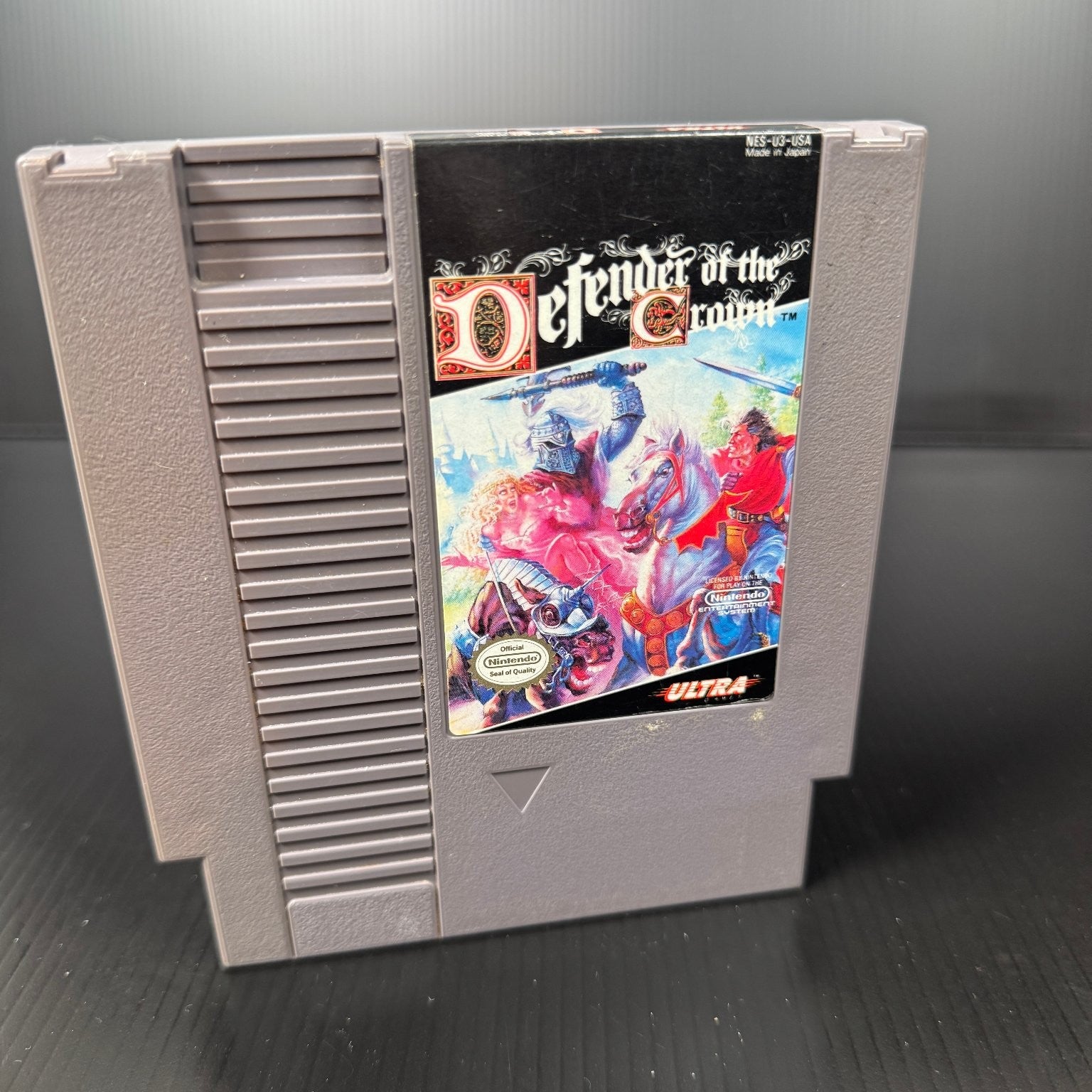 Defender of the Crown NES Video Game Ultra Games