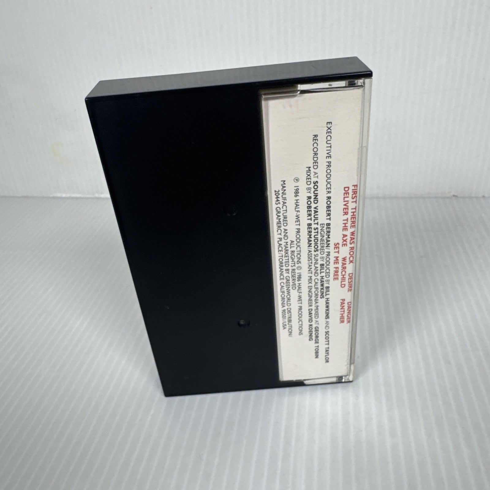 Panther - Panther (Self Titled) OOP Vintage 1986 Metal Cassette Tape