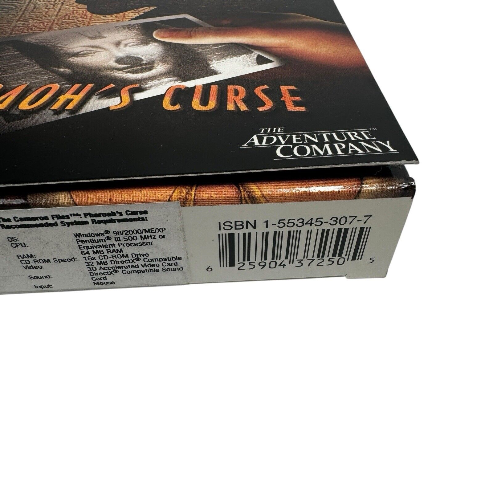 Cameron Files: Pharaoh's Curse (PC, 2002) The Adventure Company Mystery Game