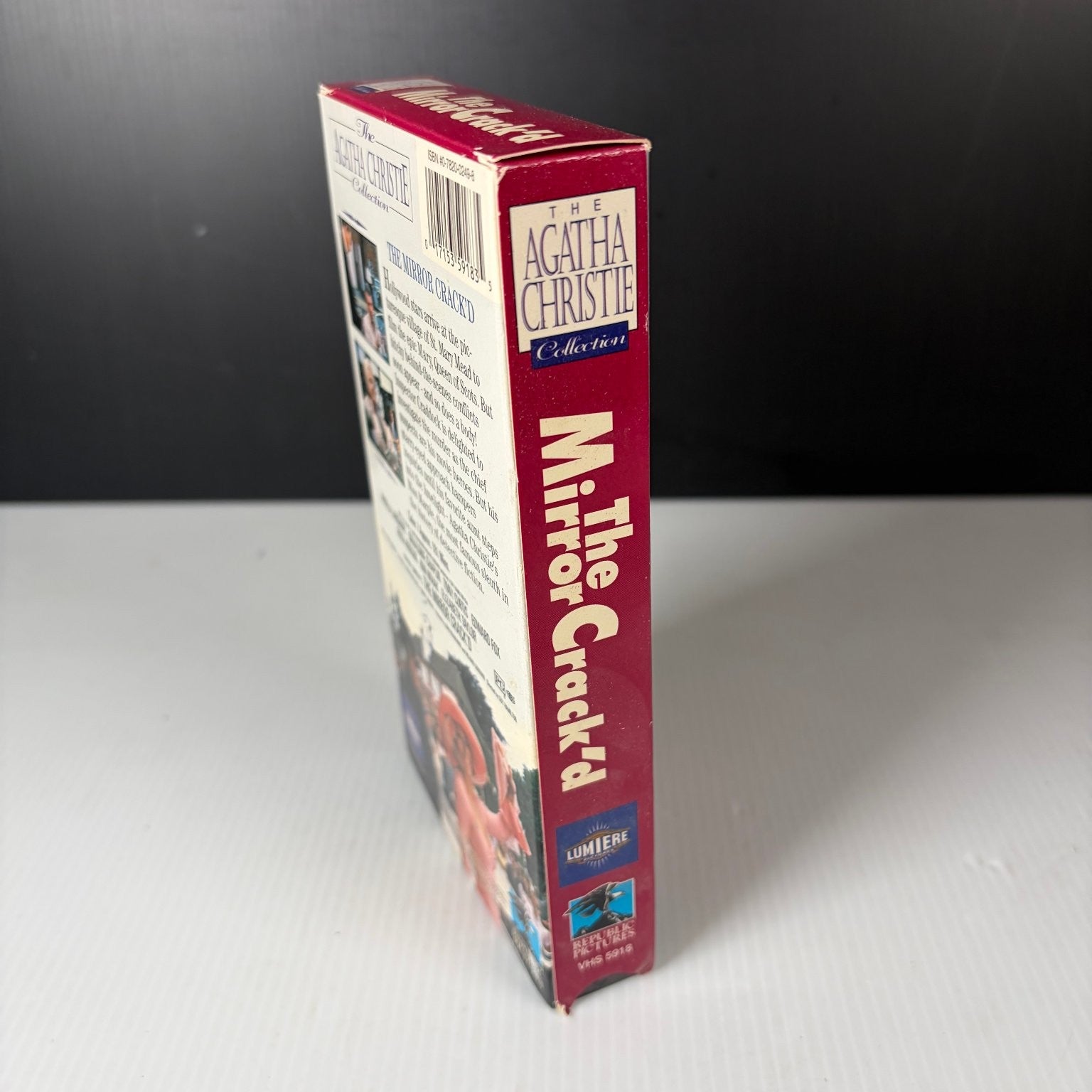 The Mirror Crack'd VHS 1980 Mystery Agatha Christie Lumiere Republic