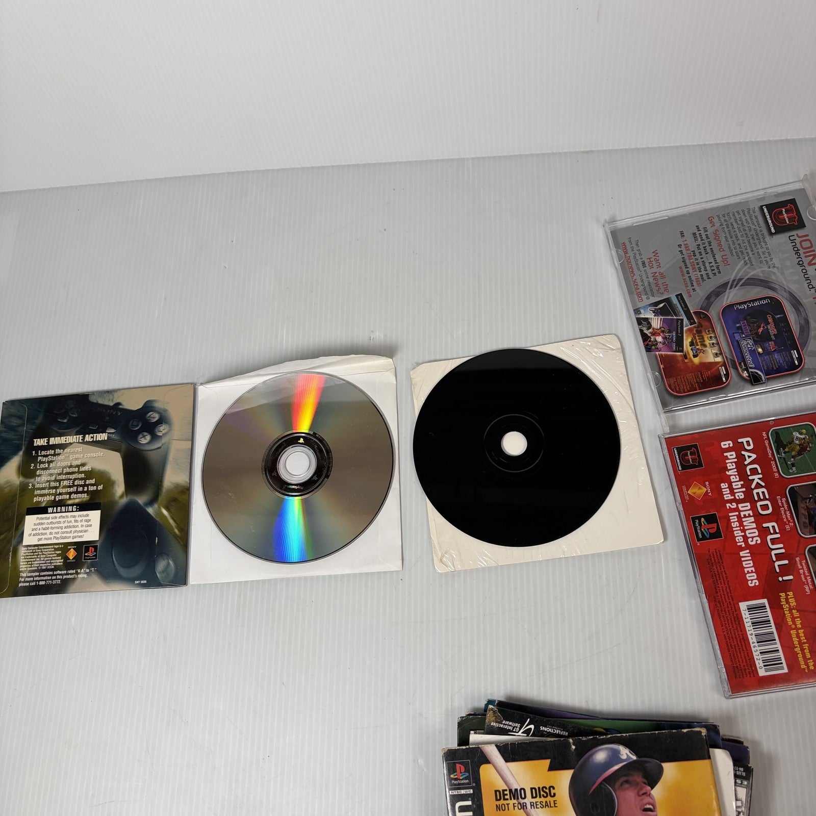 PlayStation PS1 PS2 Demo Disc Lot JamPack CTR Driver Spyro Jade Cocoon