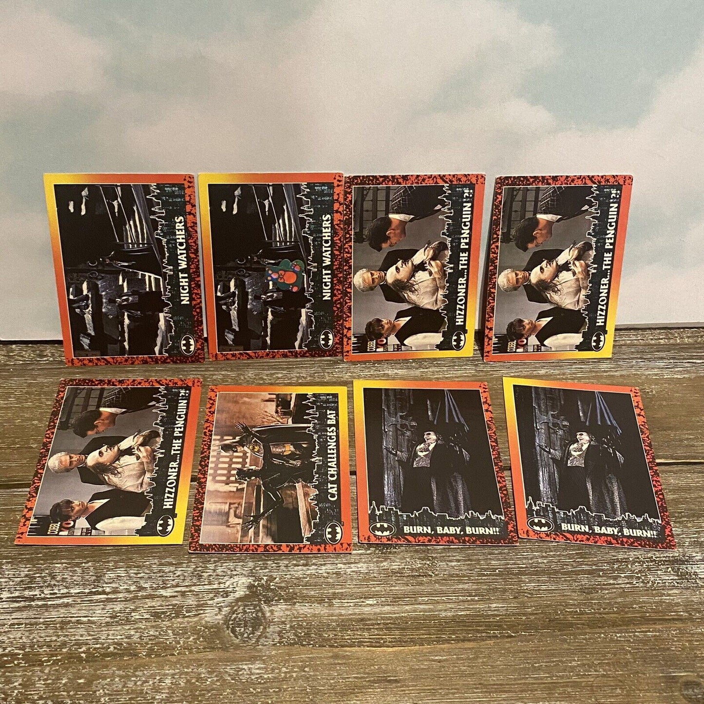 VTG Topps 1992 Batman Returns trading cards Mixed Lot Of 68 w/ Doubles