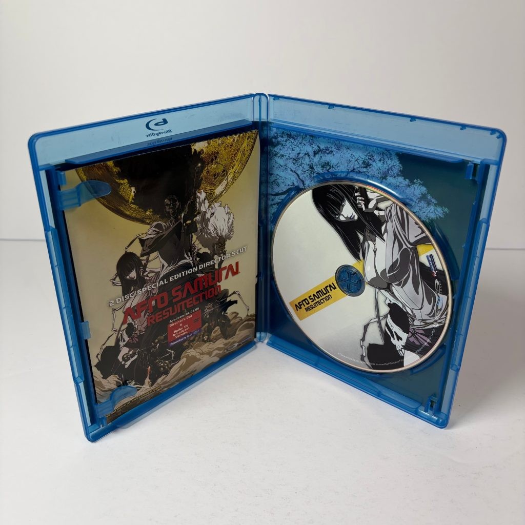 Afro Samurai Resurrection Blu-ray Special Edition Director's Cut Funimation Anim