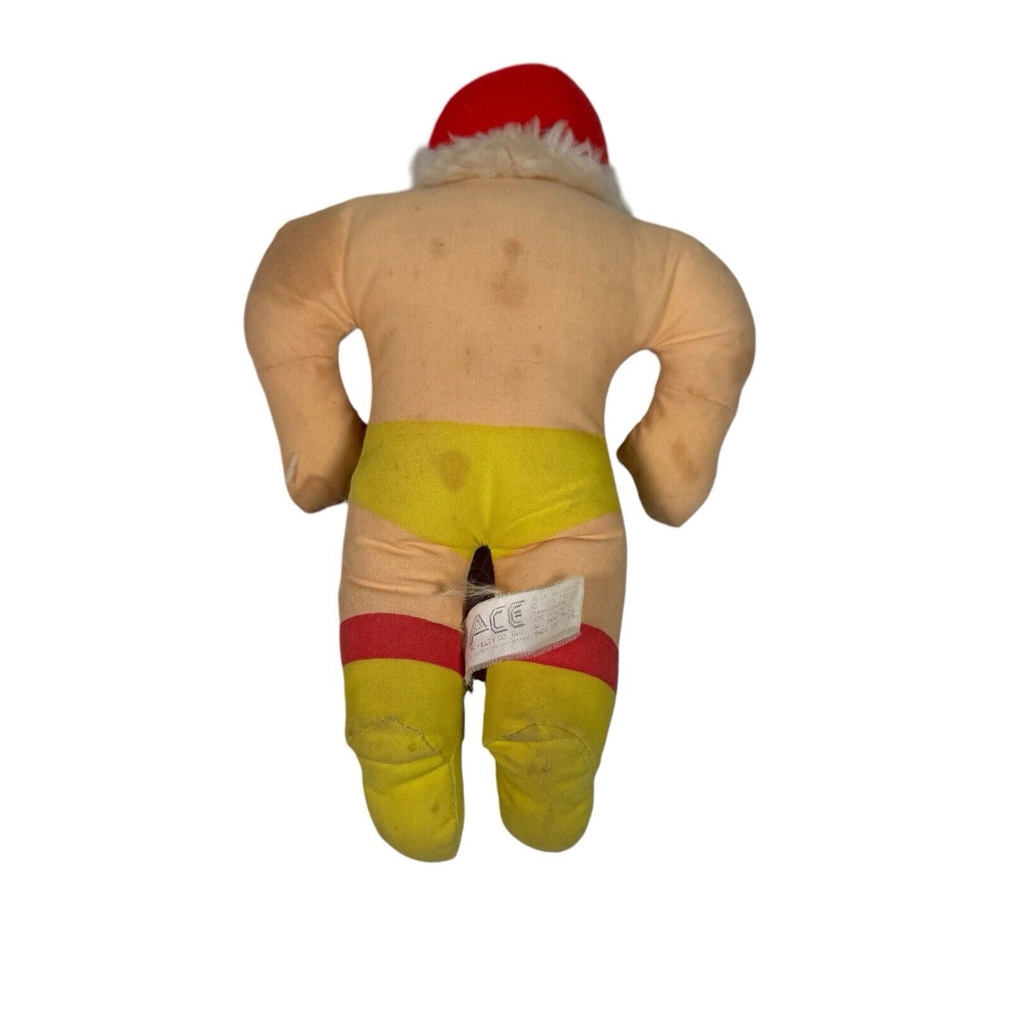 Hulk Hogan Ace Novelty 6” WWF Plush Doll VTG 1991