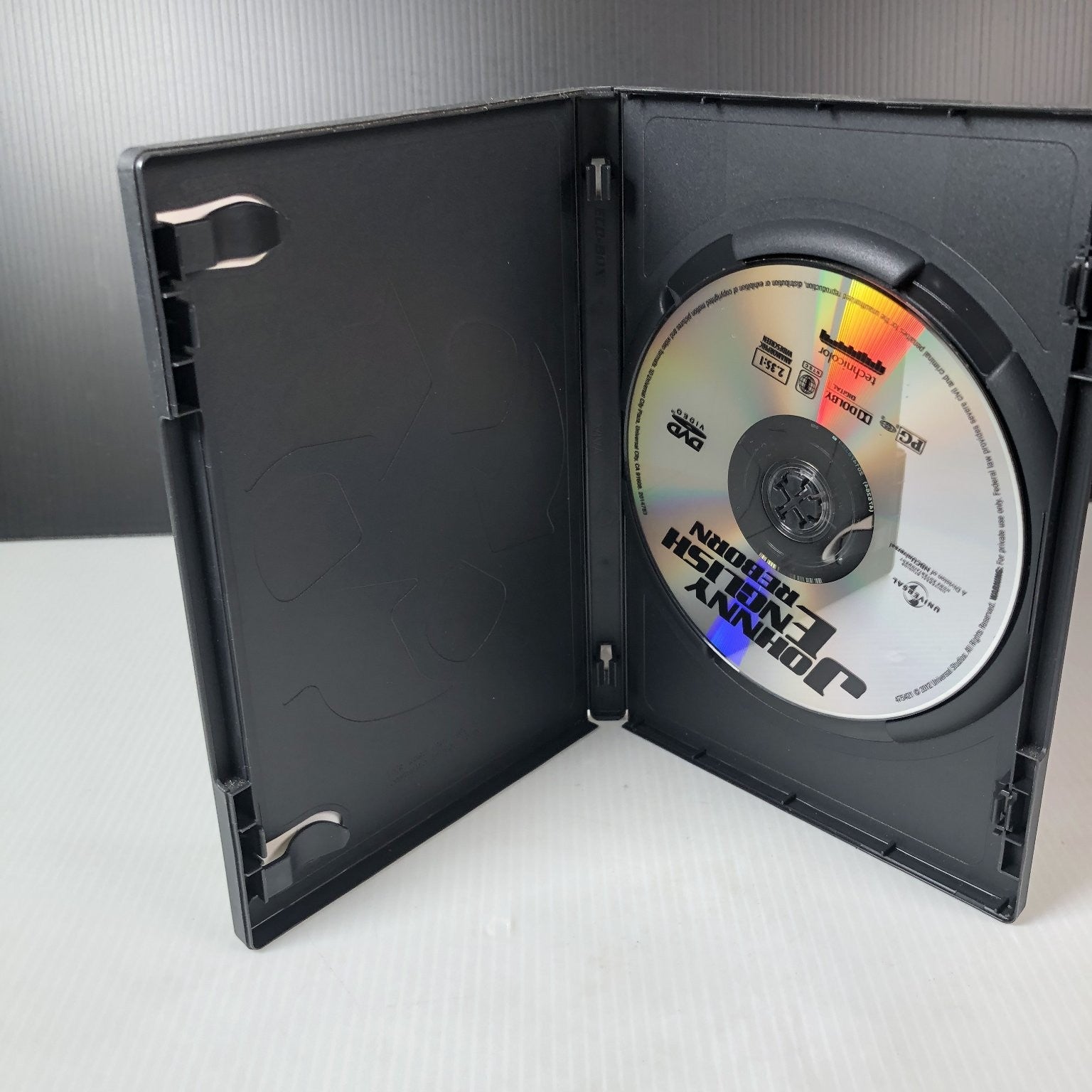 Johnny English Reborn DVD 2011 Rowan Atkinson Spy Comedy Oliver Parker