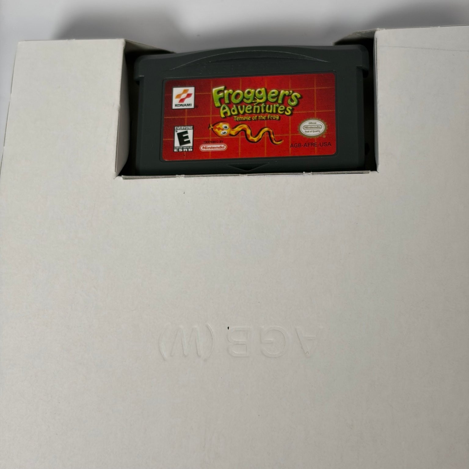 Frogger's Adventures Temple of the Frog GBA Game Boy Advance Game Complete CIB