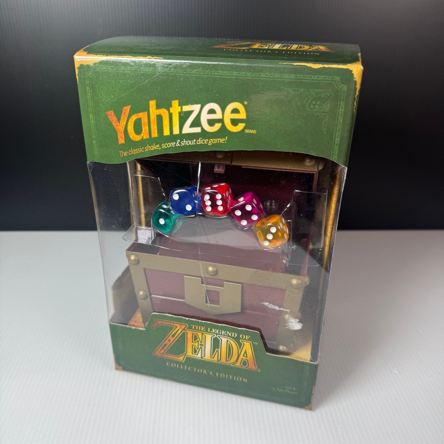 Yahtzee The Legend of Zelda Collector's Edition Dice Game Ages 8+