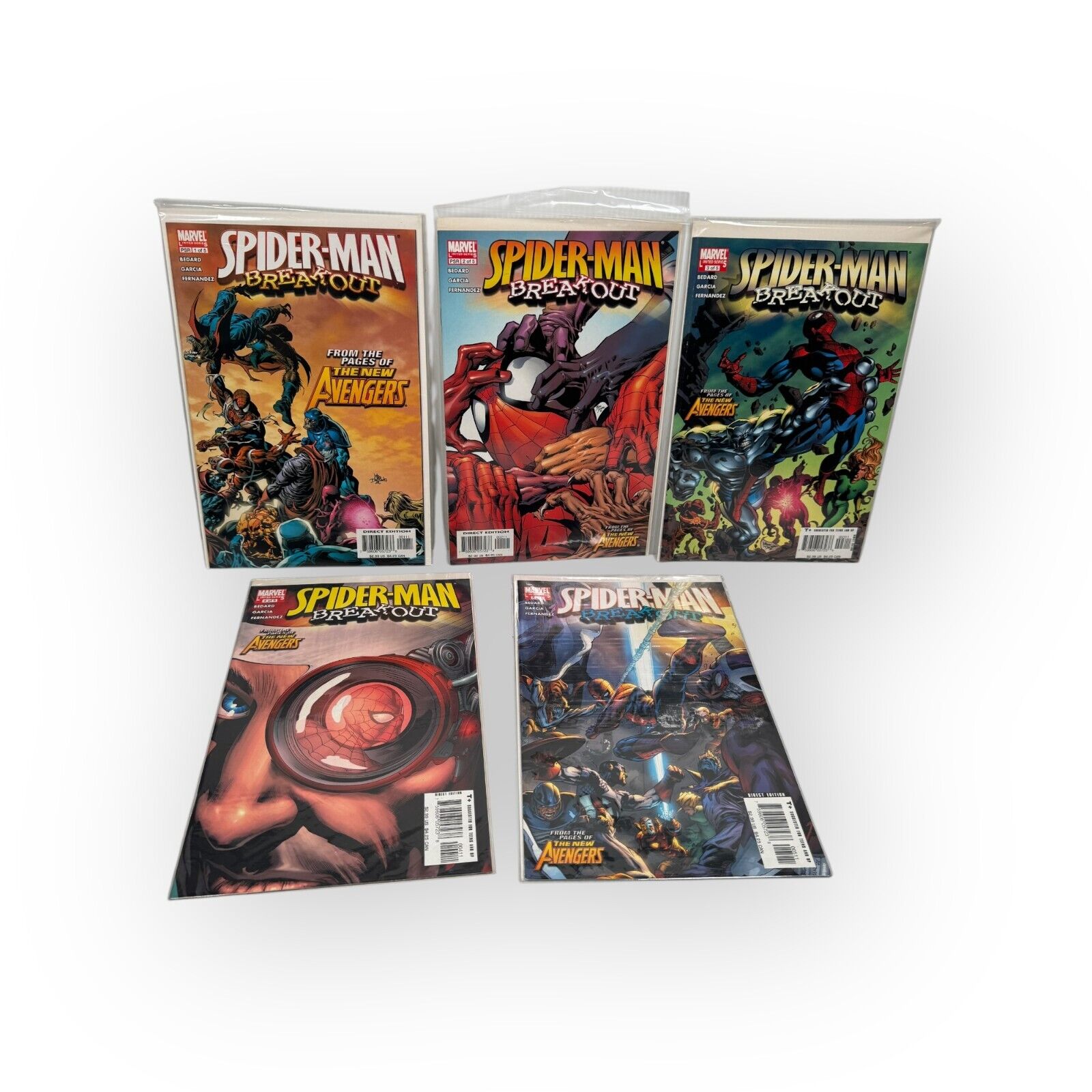 Marvel Comics: Spider-Man Breakout Vol. 1 (2005) #1-5 Complete Set