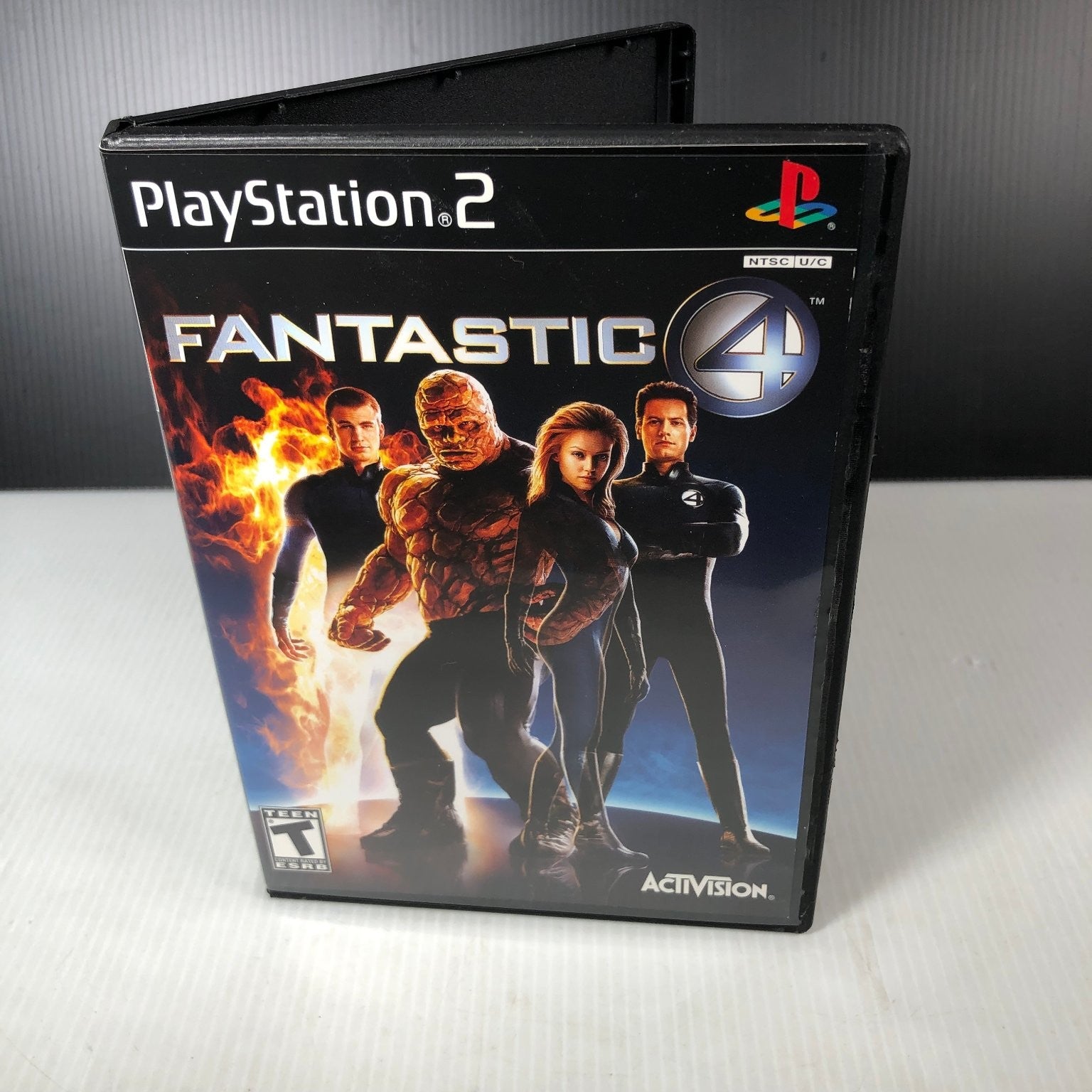 Fantastic 4 PlayStation 2 Video Game Multiplayer Co-Op Marvel Complete CIB