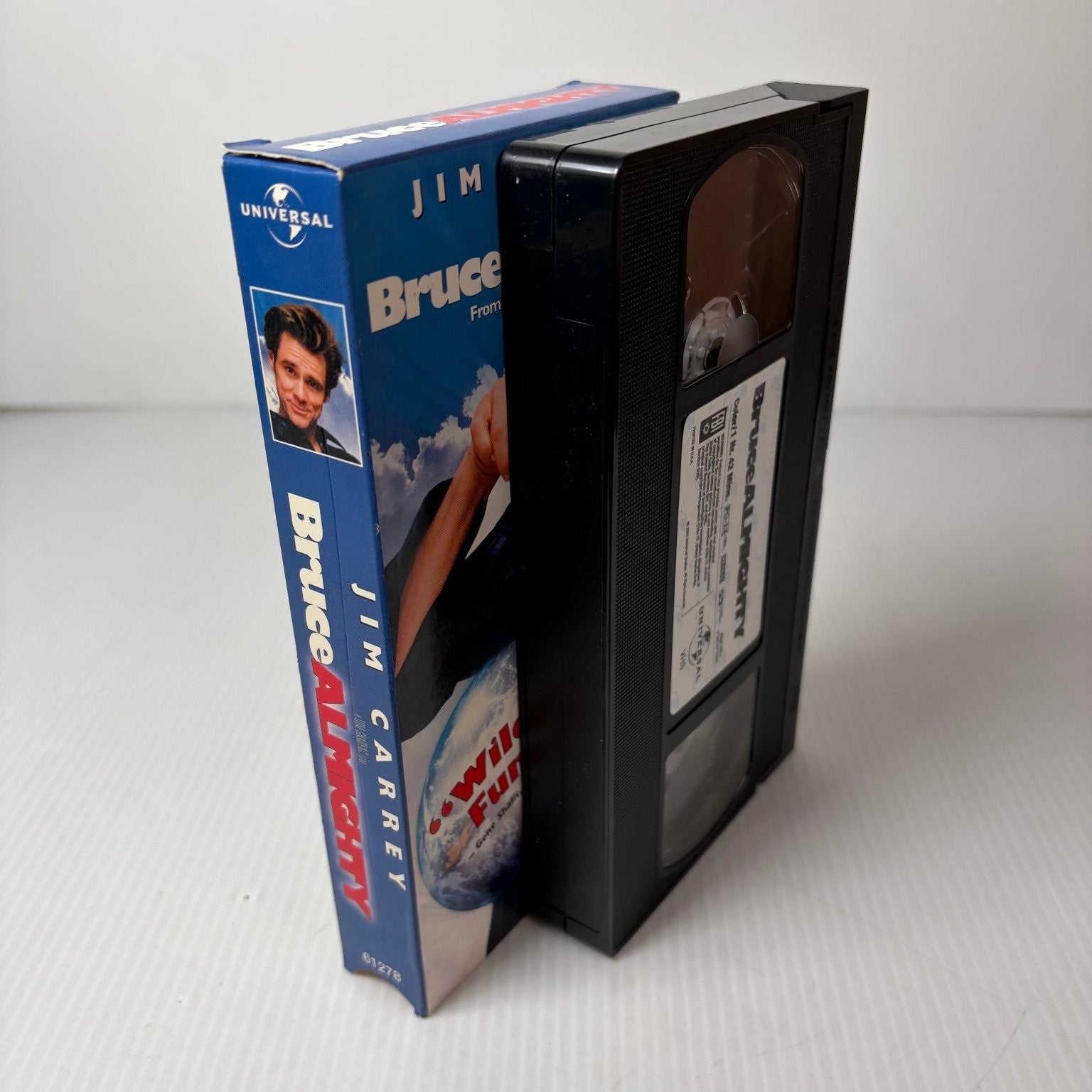 Bruce Almighty VHS 2003 Comedy Jim Carrey Universal PG-13
