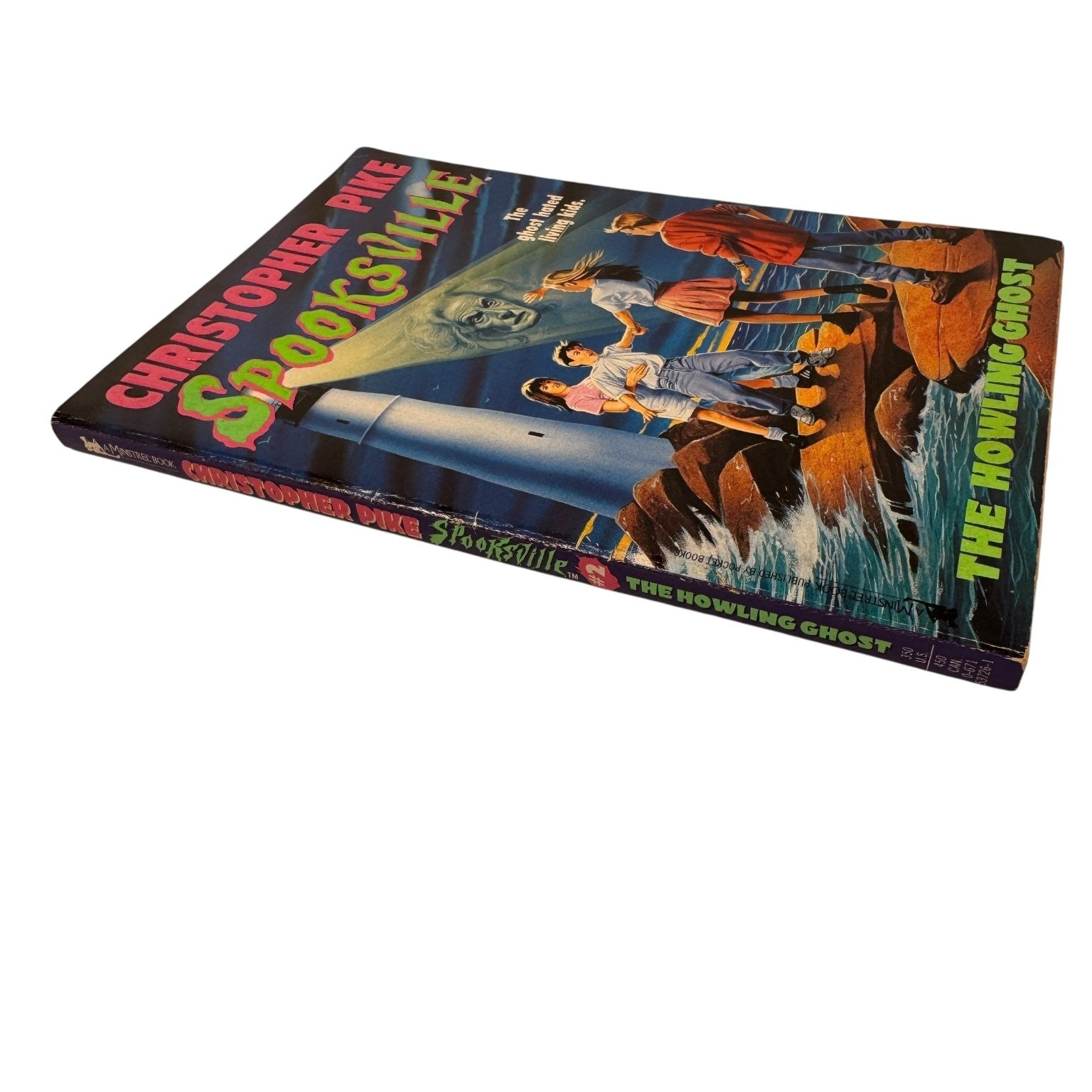 Vintage Spooksville #2 The Howling Ghost Christopher Pike 1995 First Printing