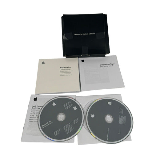 Legacy Apple 15-inch MacBook Pro Mac OS X 10.4.6 Install DVD Set
