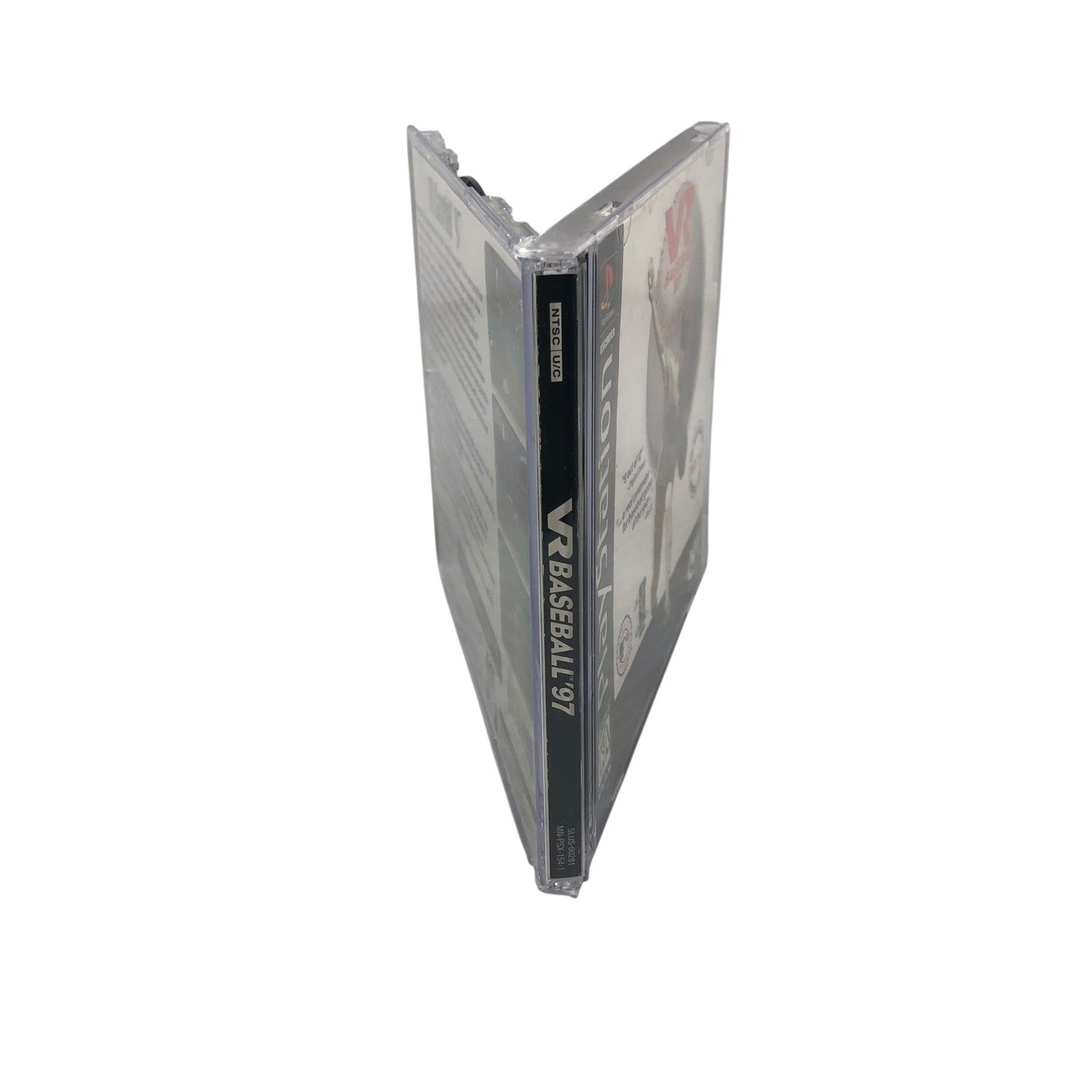 VR Baseball '97 (Sony PlayStation 1, 1997) Baseball Game Complete Black Label