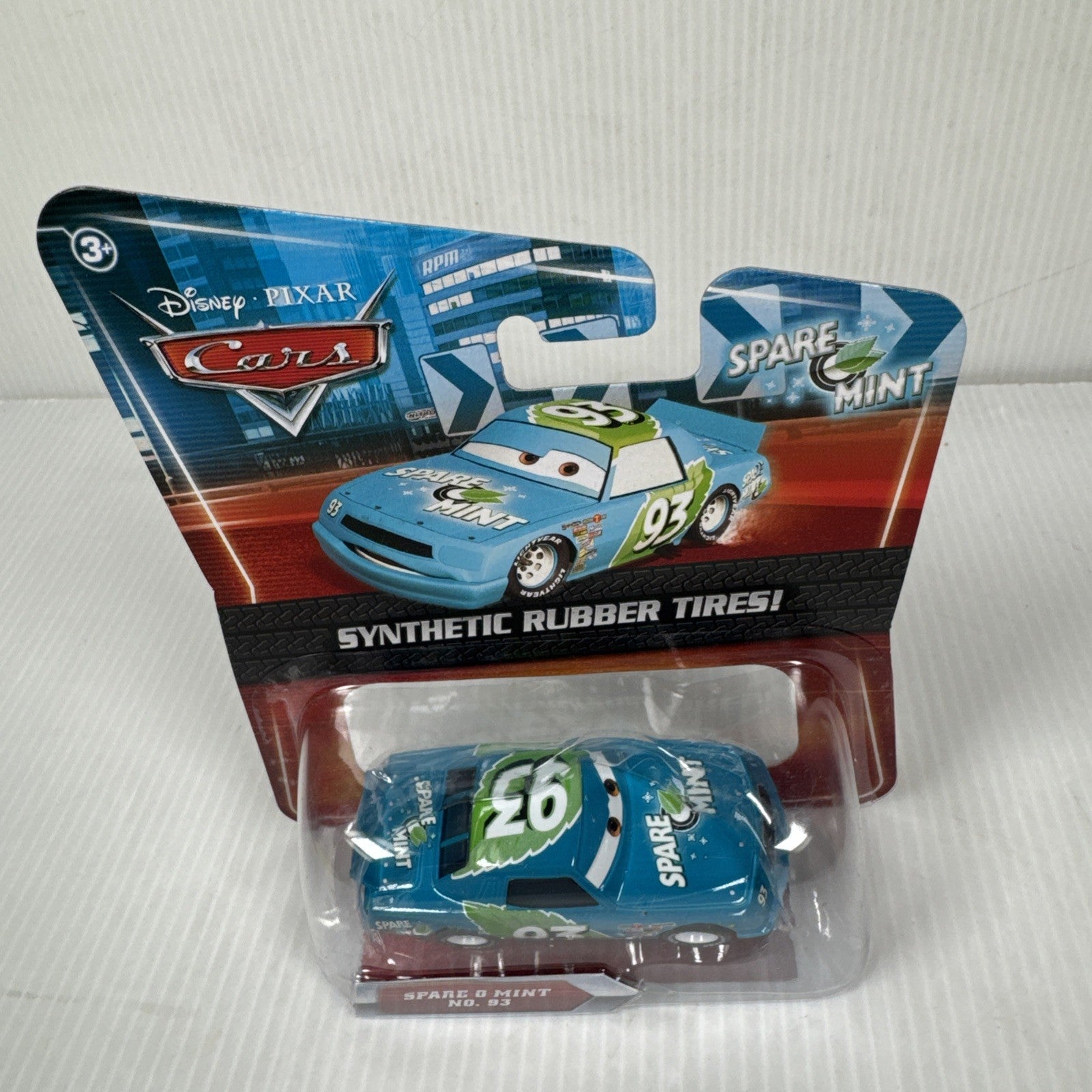 Mattel Disney Pixar Cars Synthetic Rubber Tires Spare O Mint #93 Diecast Toy Car