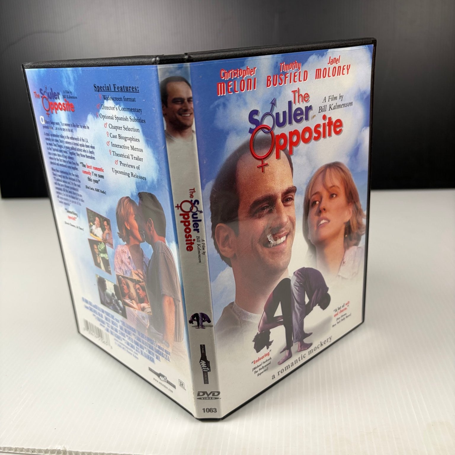 The Souler Opposite DVD 2000 Meloni Busfield Moloney Romantic Comedy
